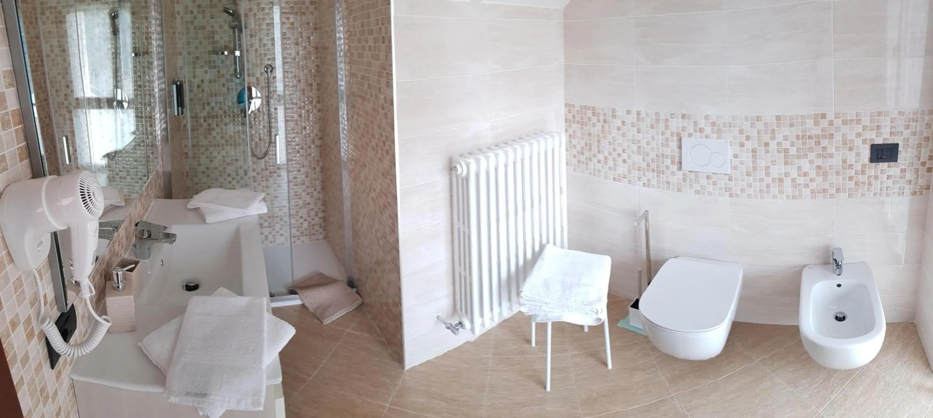 Bathroom in il nido della dani