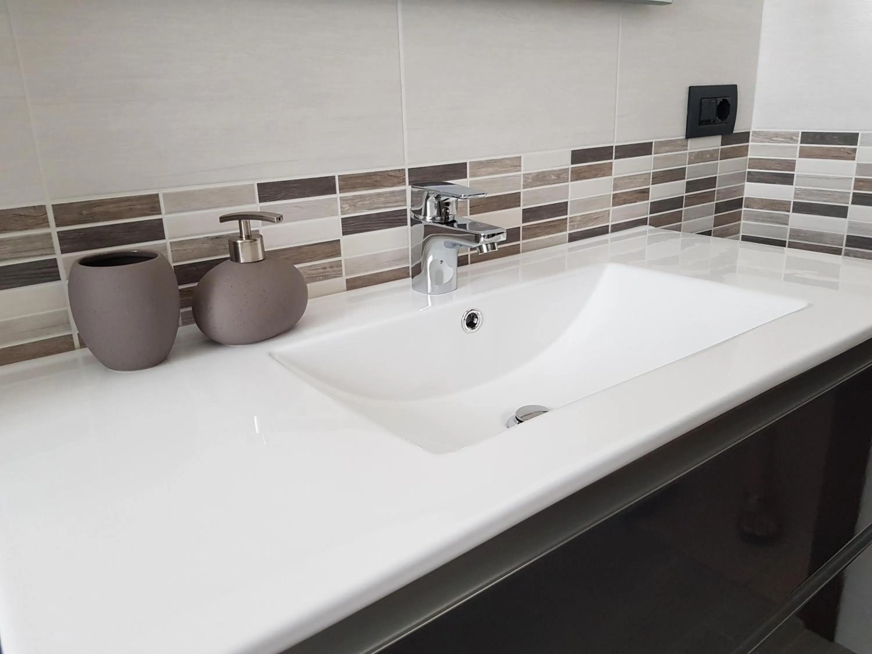 Bathroom in il nido della dani