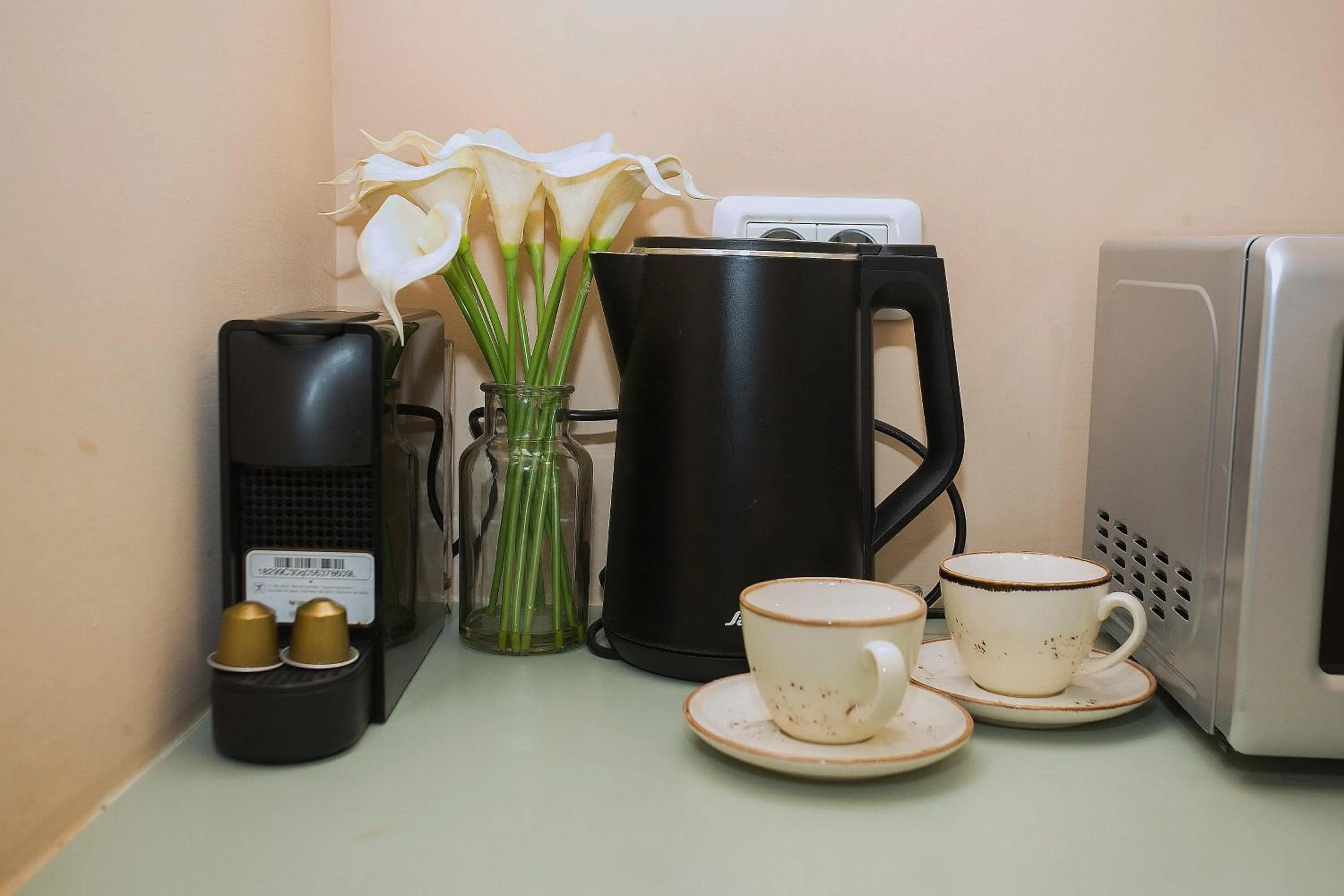Coffee/tea facilities in Domus Bat Galim Hotel