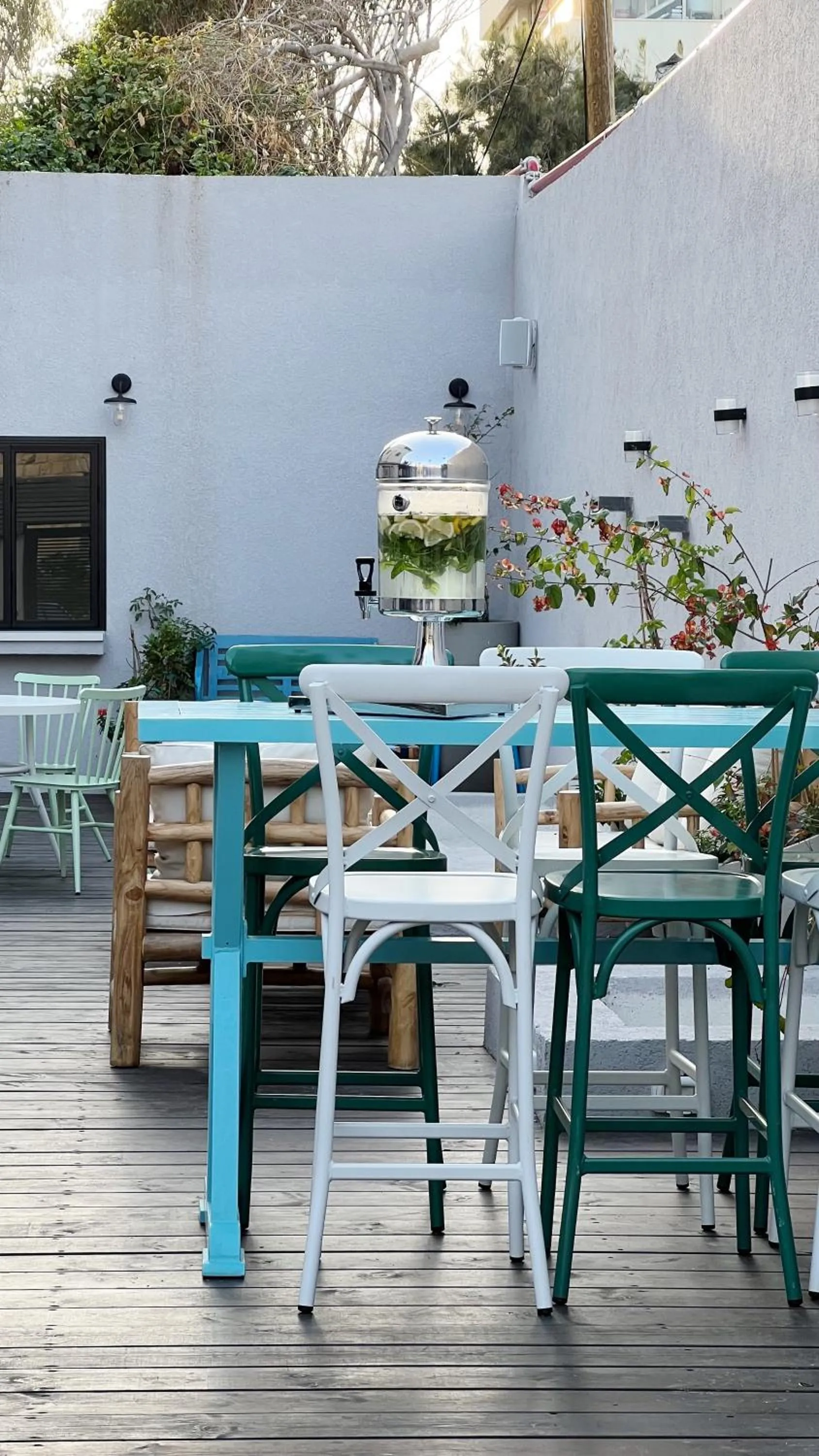 Patio in Domus Bat Galim Hotel