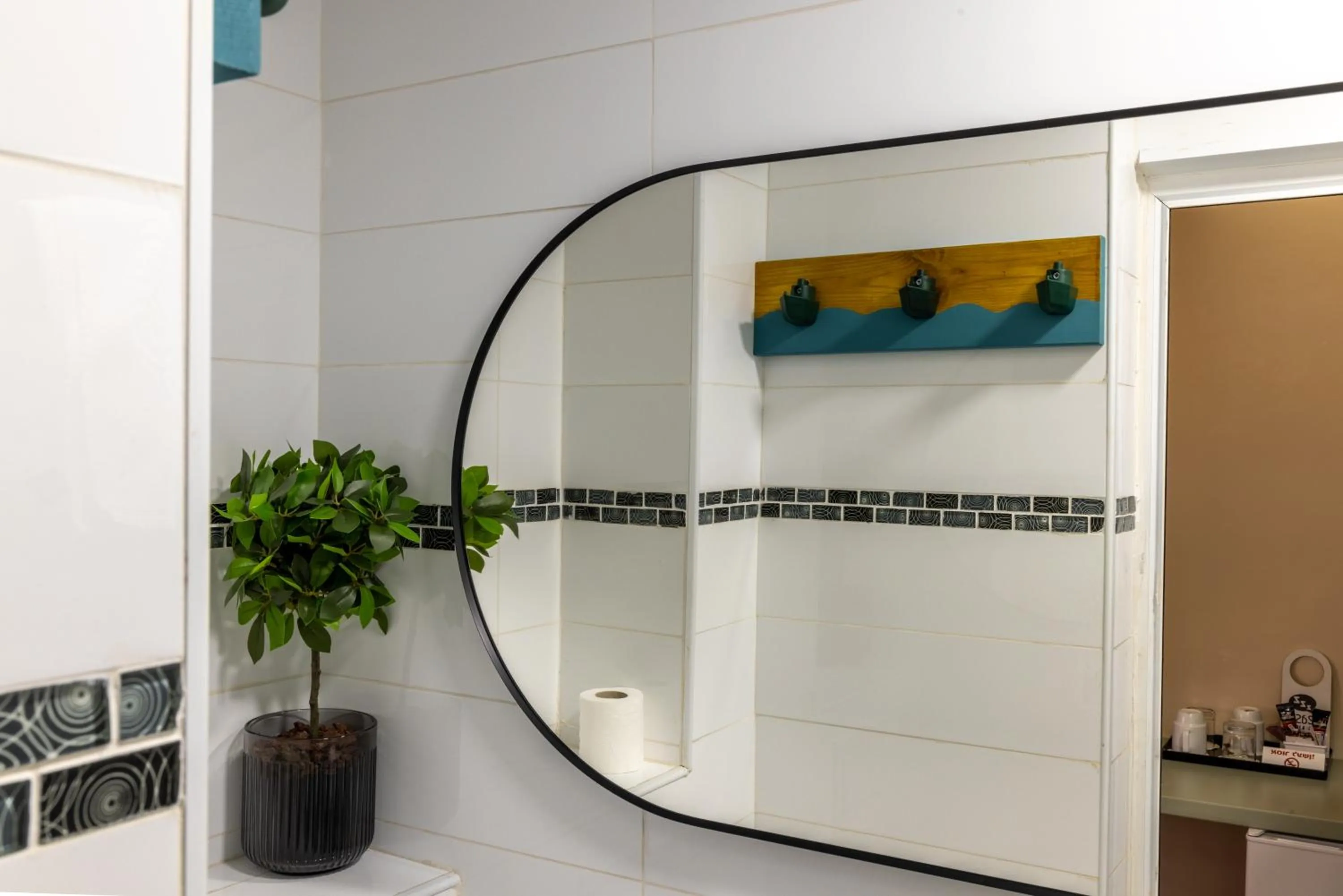 Shower in Domus Bat Galim Hotel