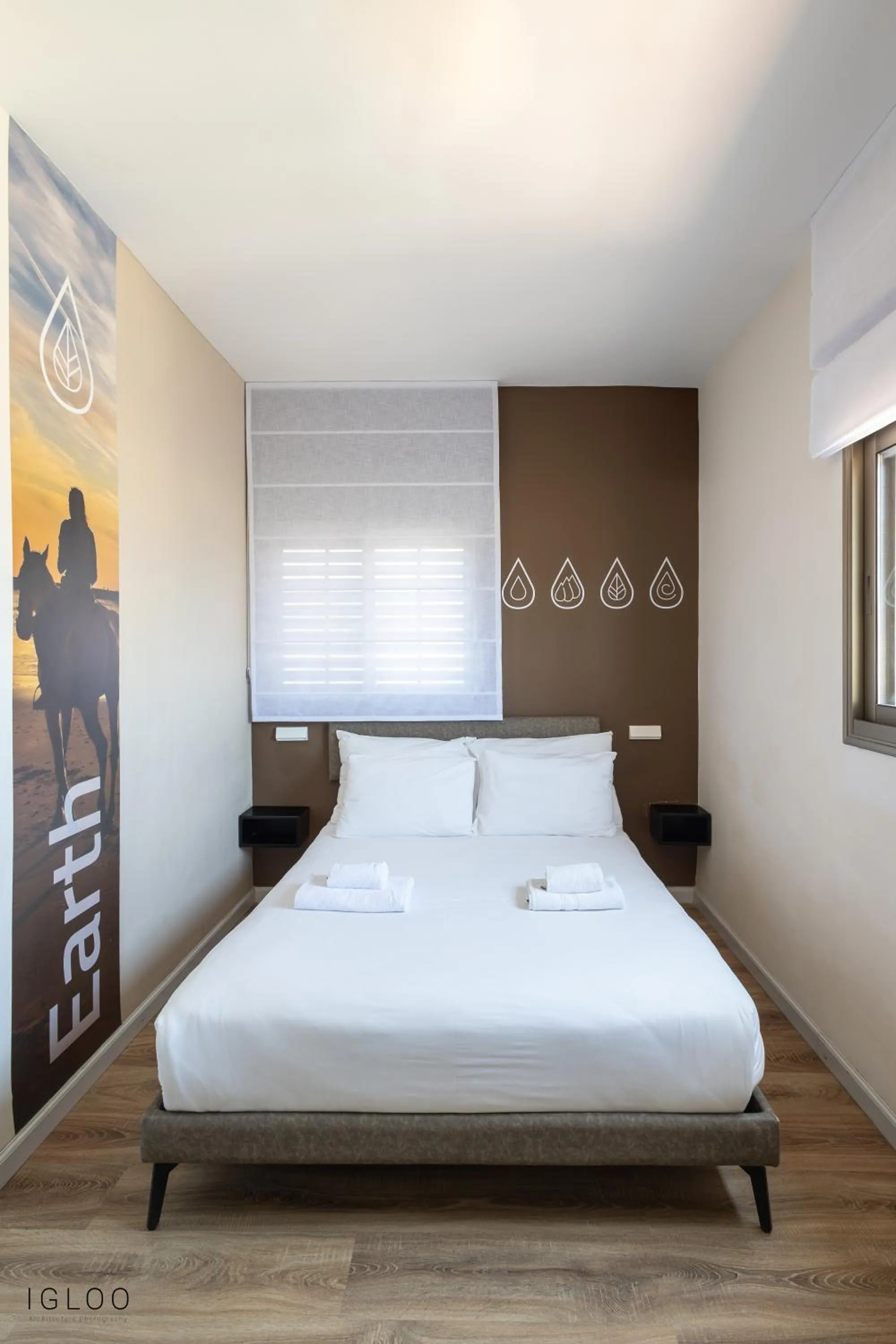Bed in Domus Bat Galim Hotel