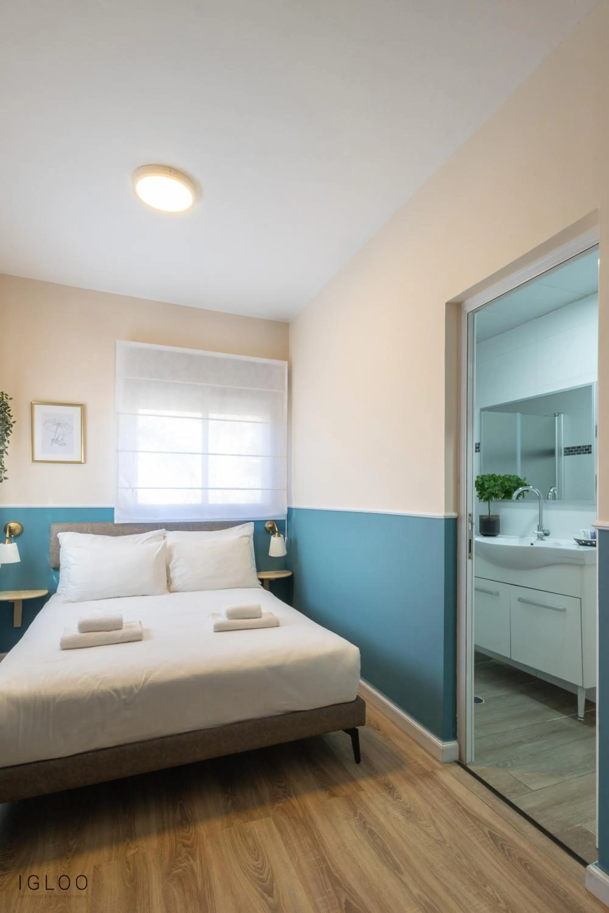 Bed in Domus Bat Galim Hotel