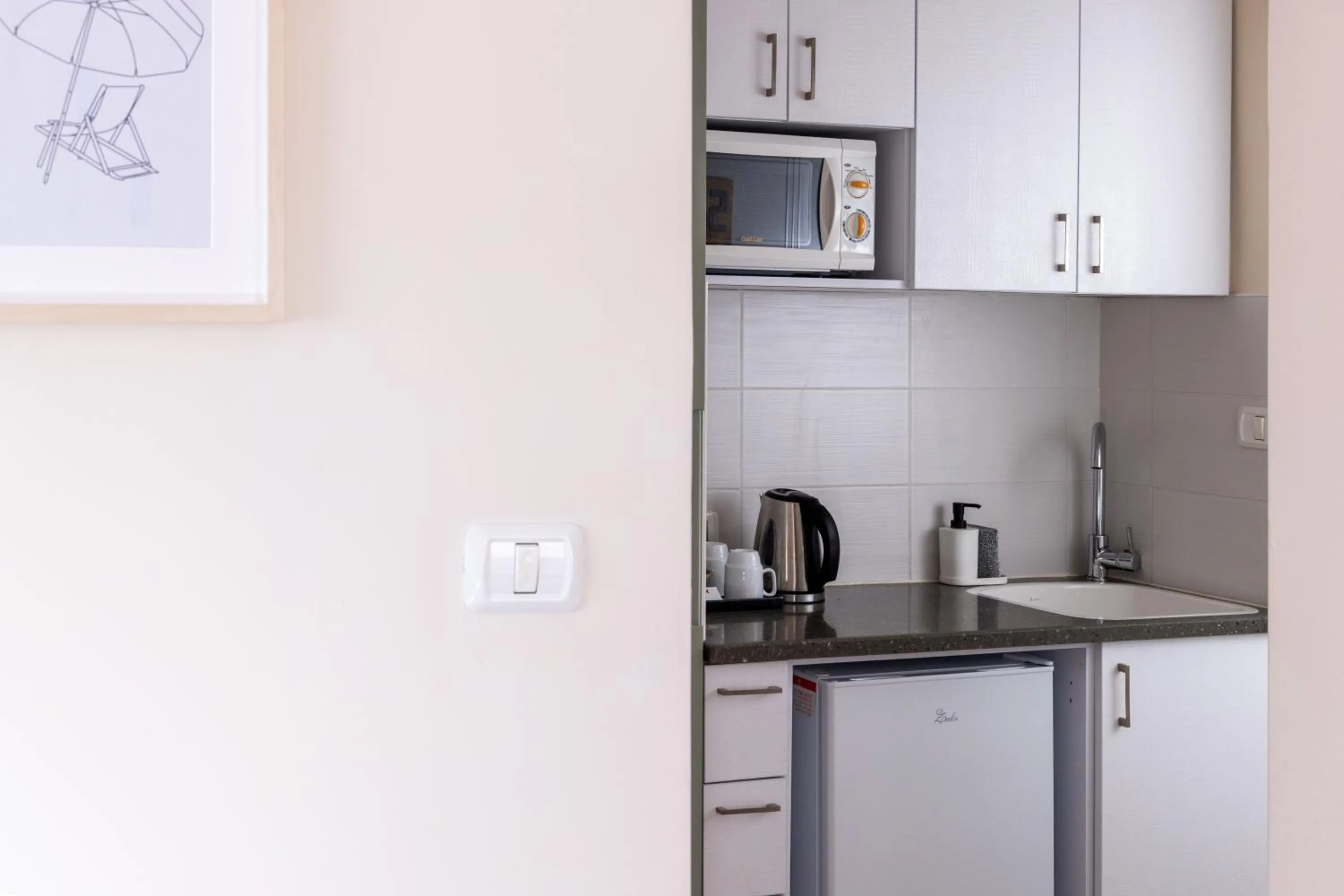 Coffee/tea facilities in Domus Bat Galim Hotel