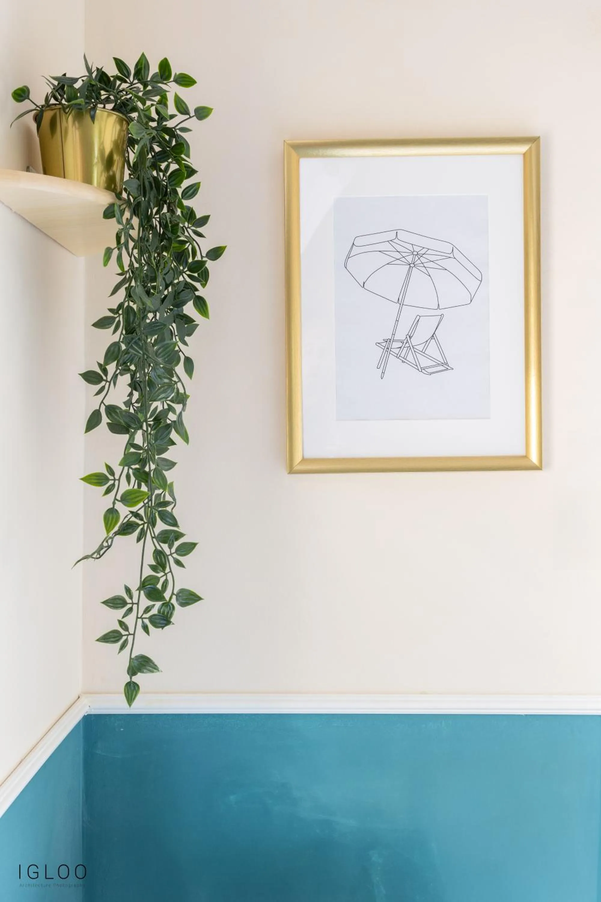 Decorative detail in Domus Bat Galim Hotel