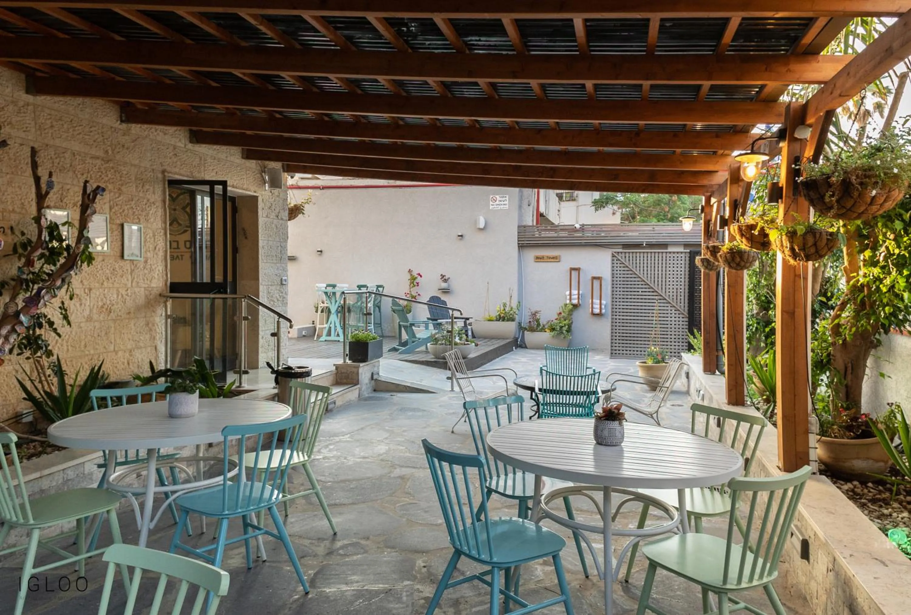Balcony/Terrace in Domus Bat Galim Hotel