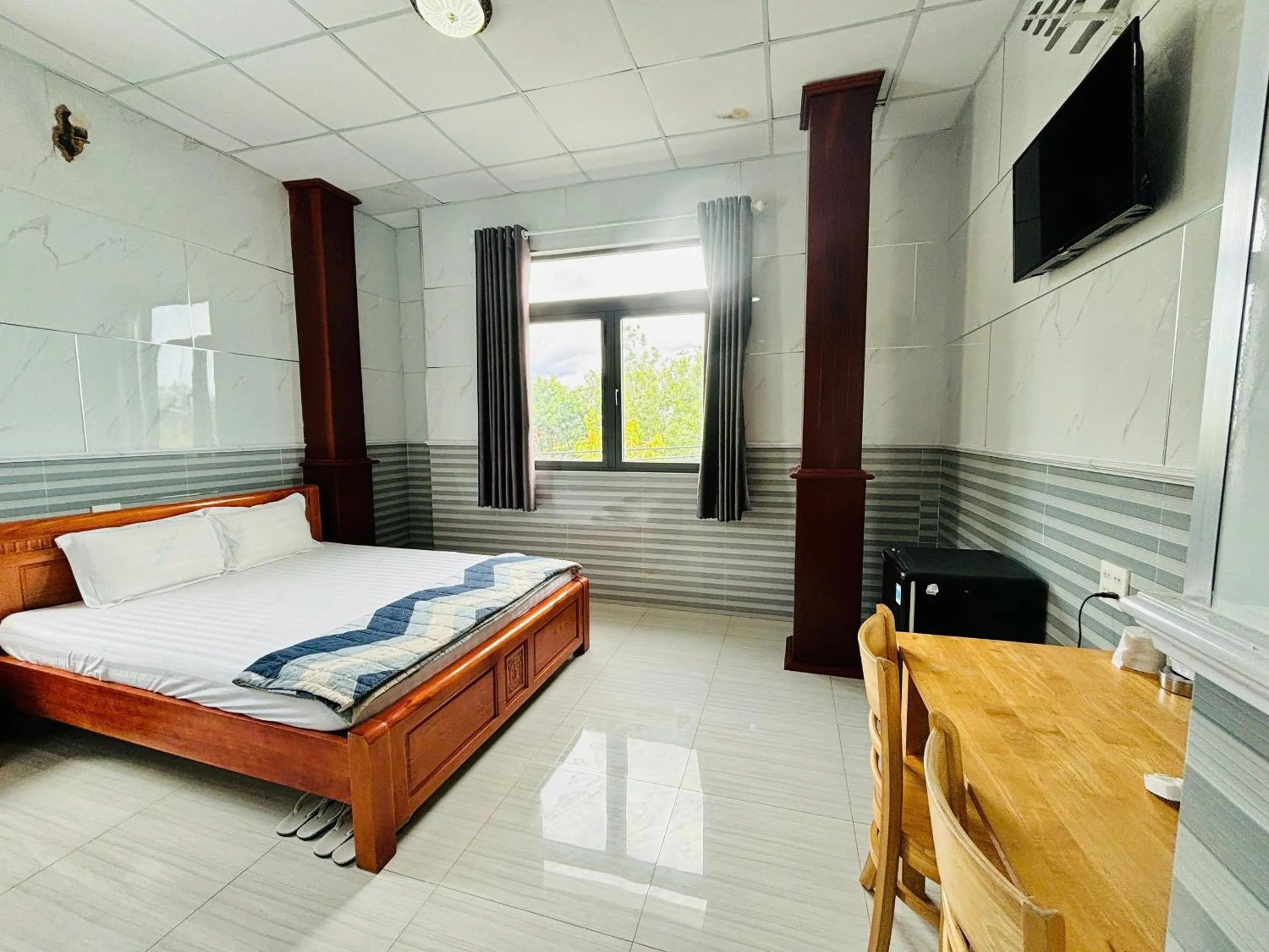 Bed in Hotel Sen Việt Bạc Liêu