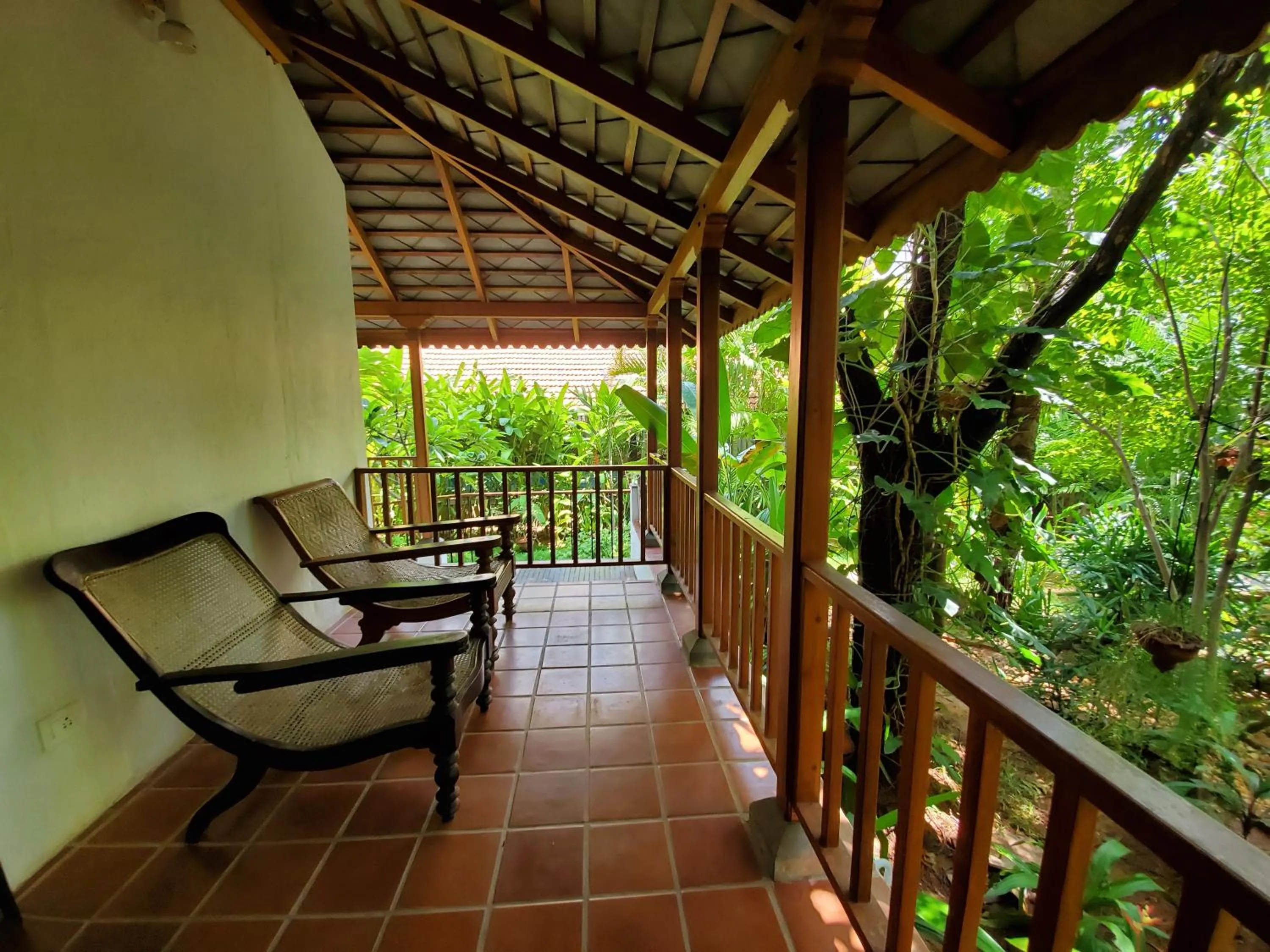 Patio in Kariappa House
