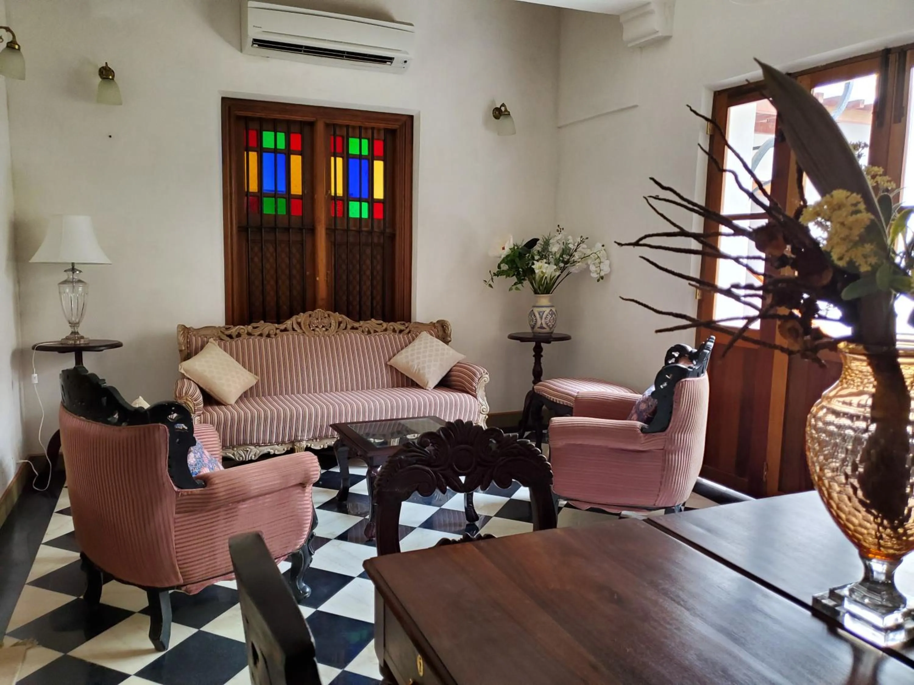 Communal lounge/ TV room in Kariappa House