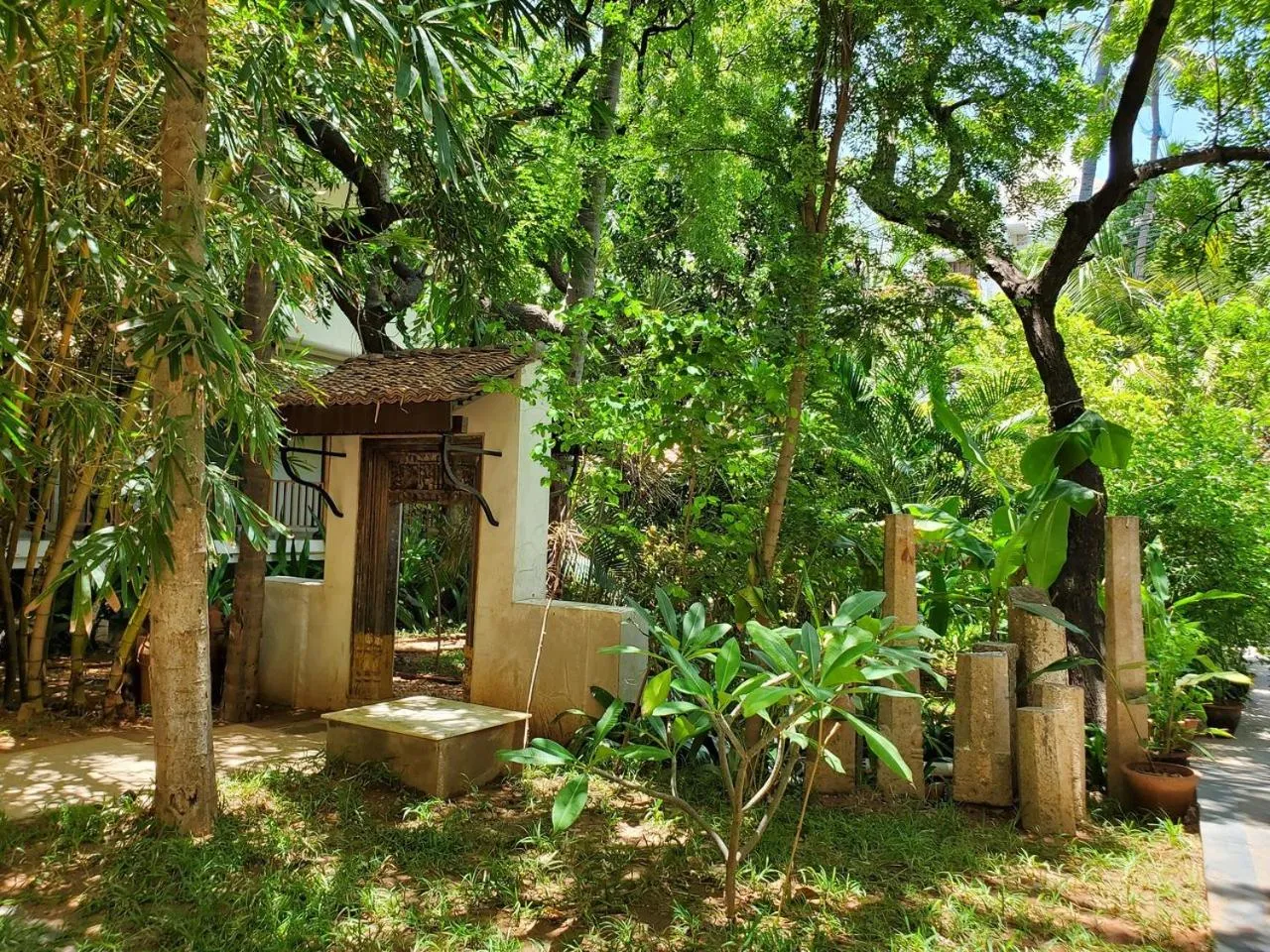 Garden in Kariappa House