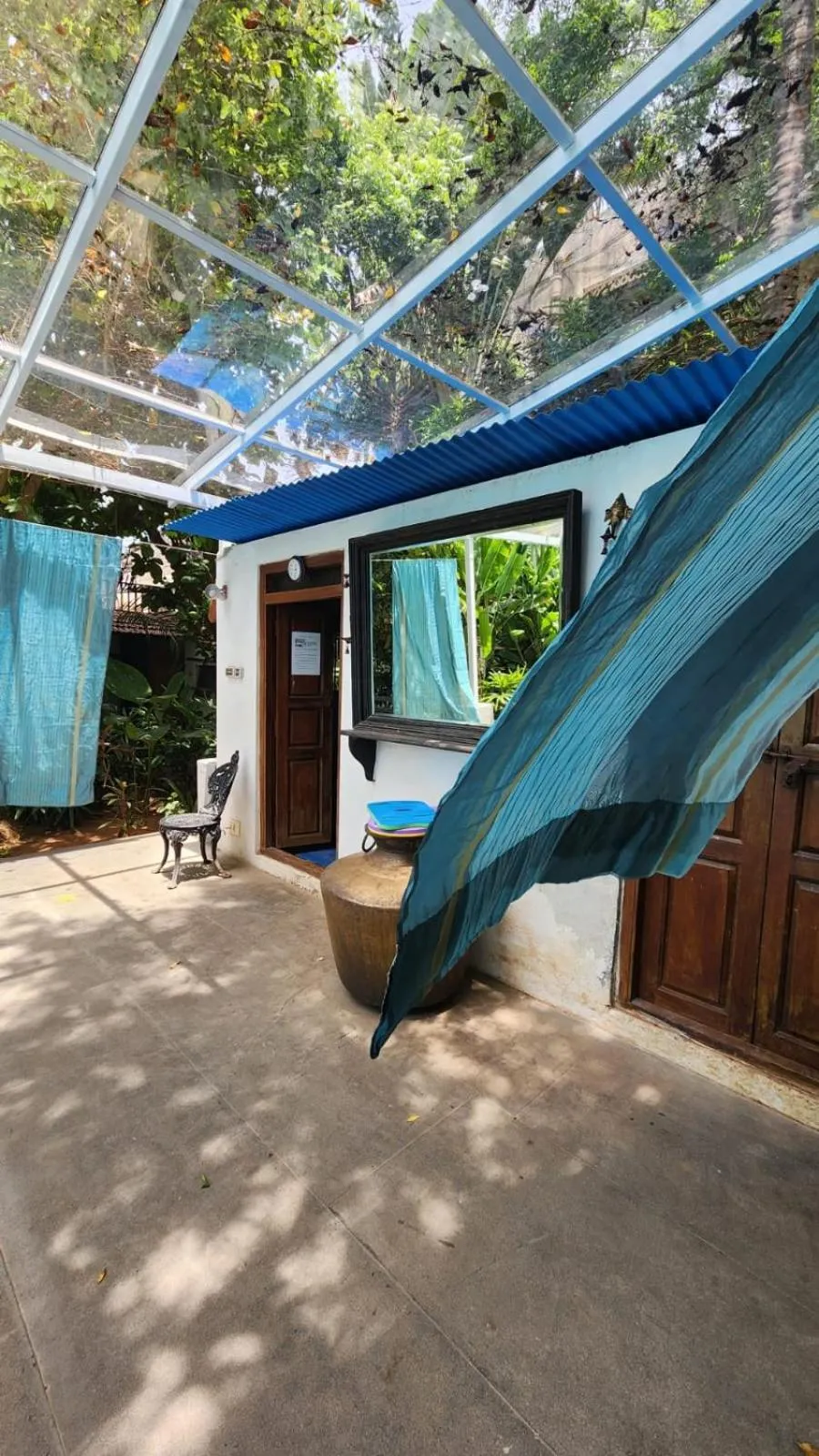 Swimming pool in Kariappa House