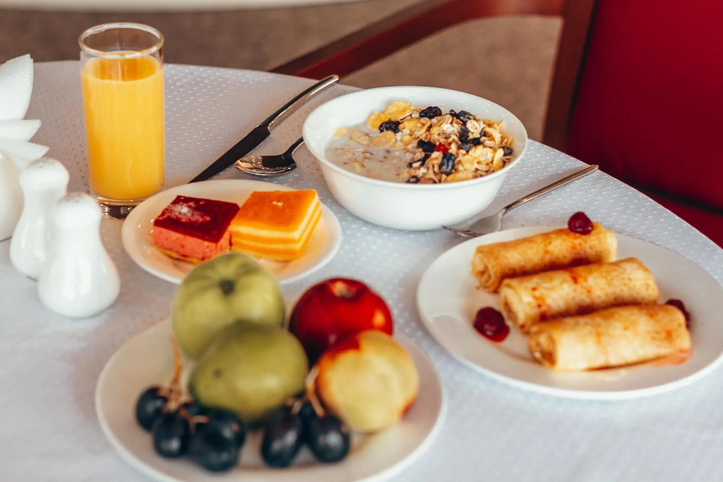 Breakfast in City Hotel Bishkek