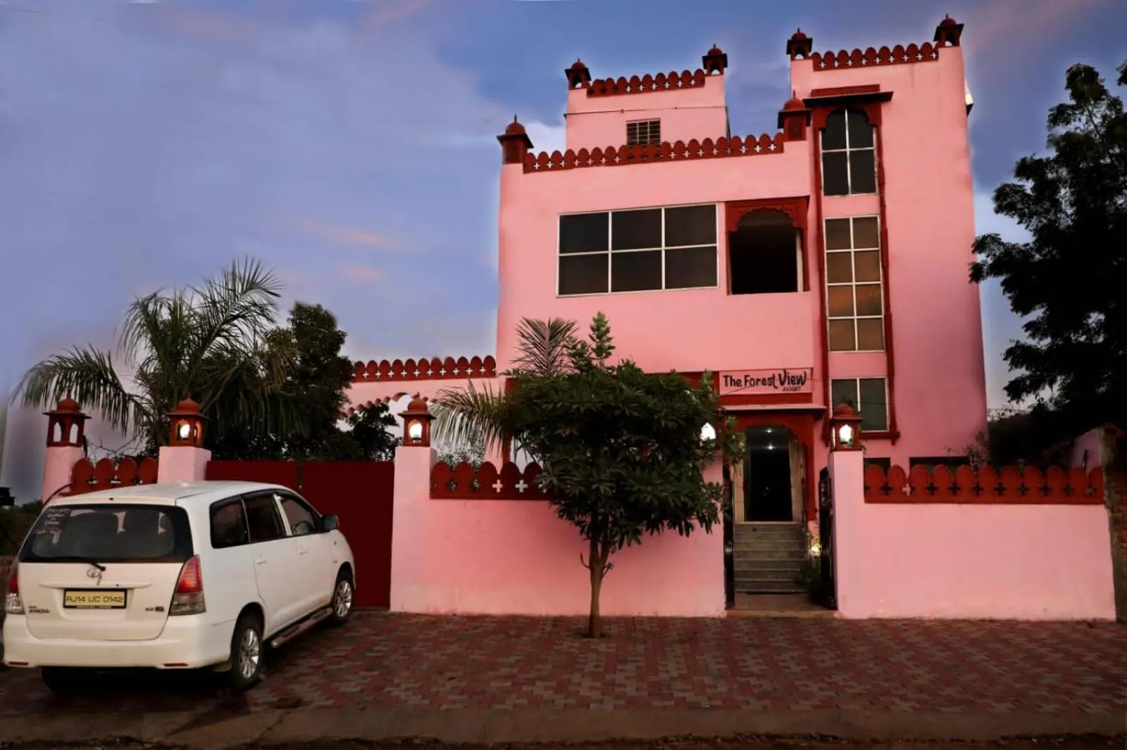 Property building in The Forest View Resort
