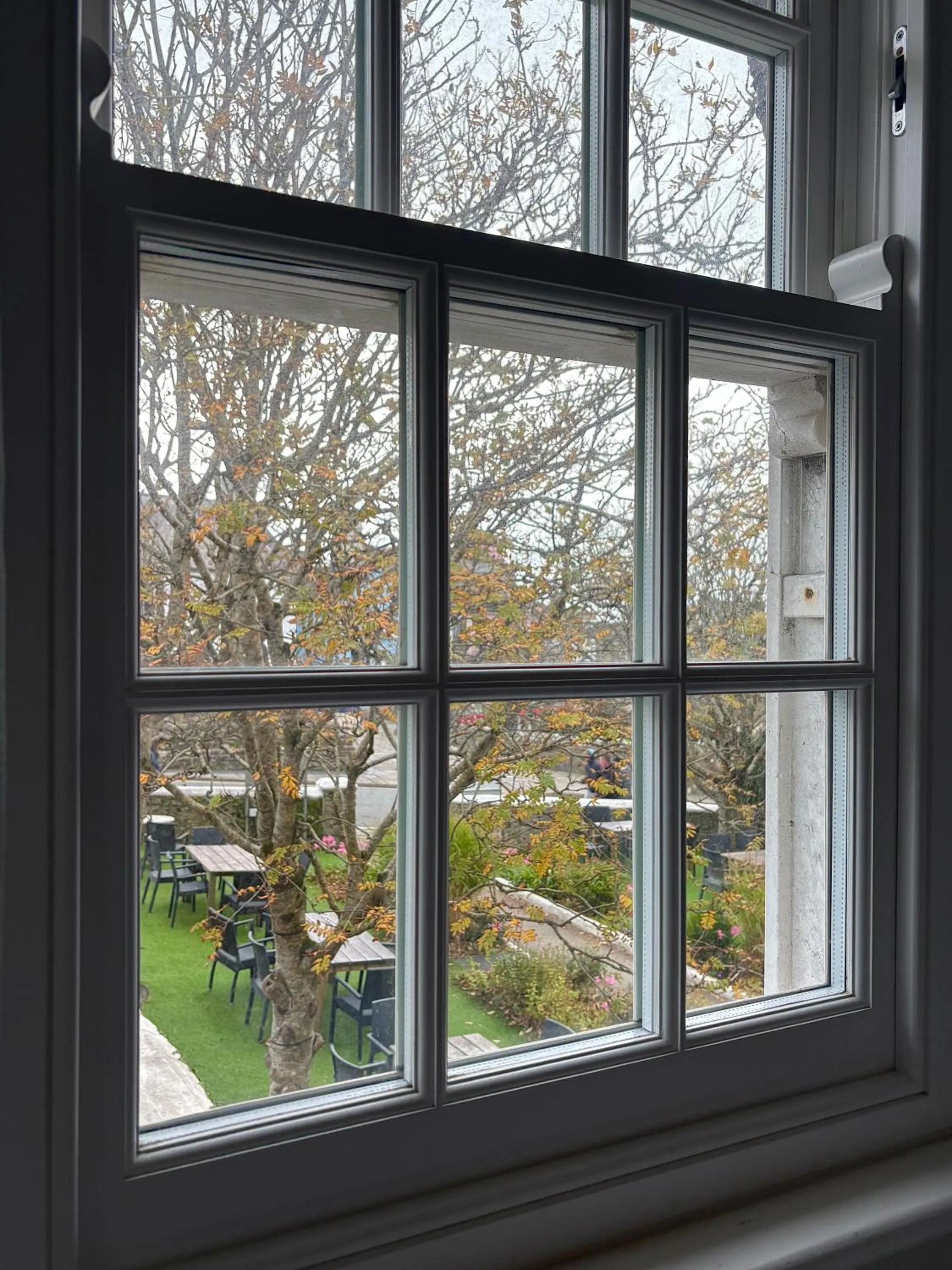 Garden view in St. Davids Cross Hotel