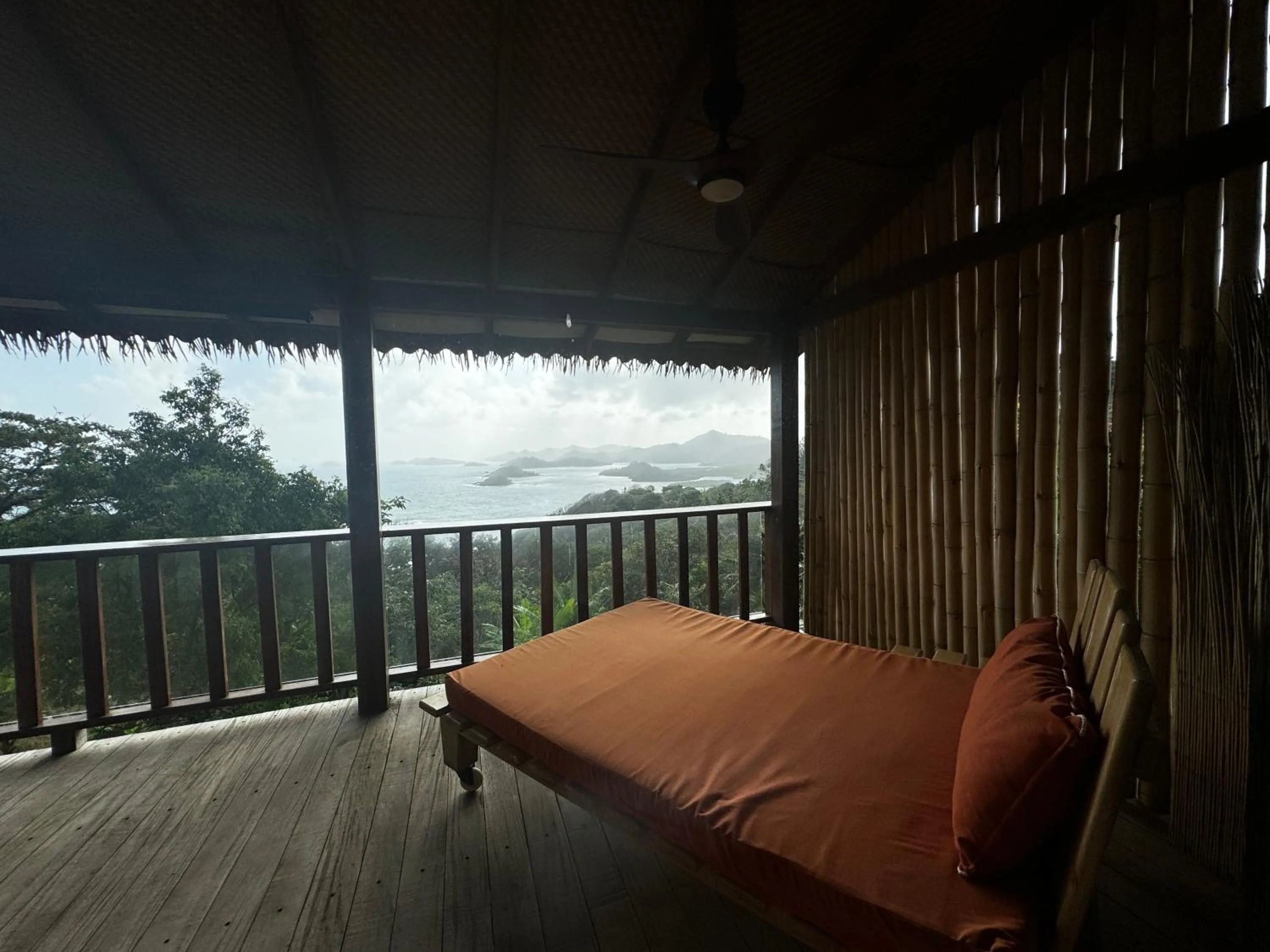 Balcony/Terrace, Bed in Ciel y Miel