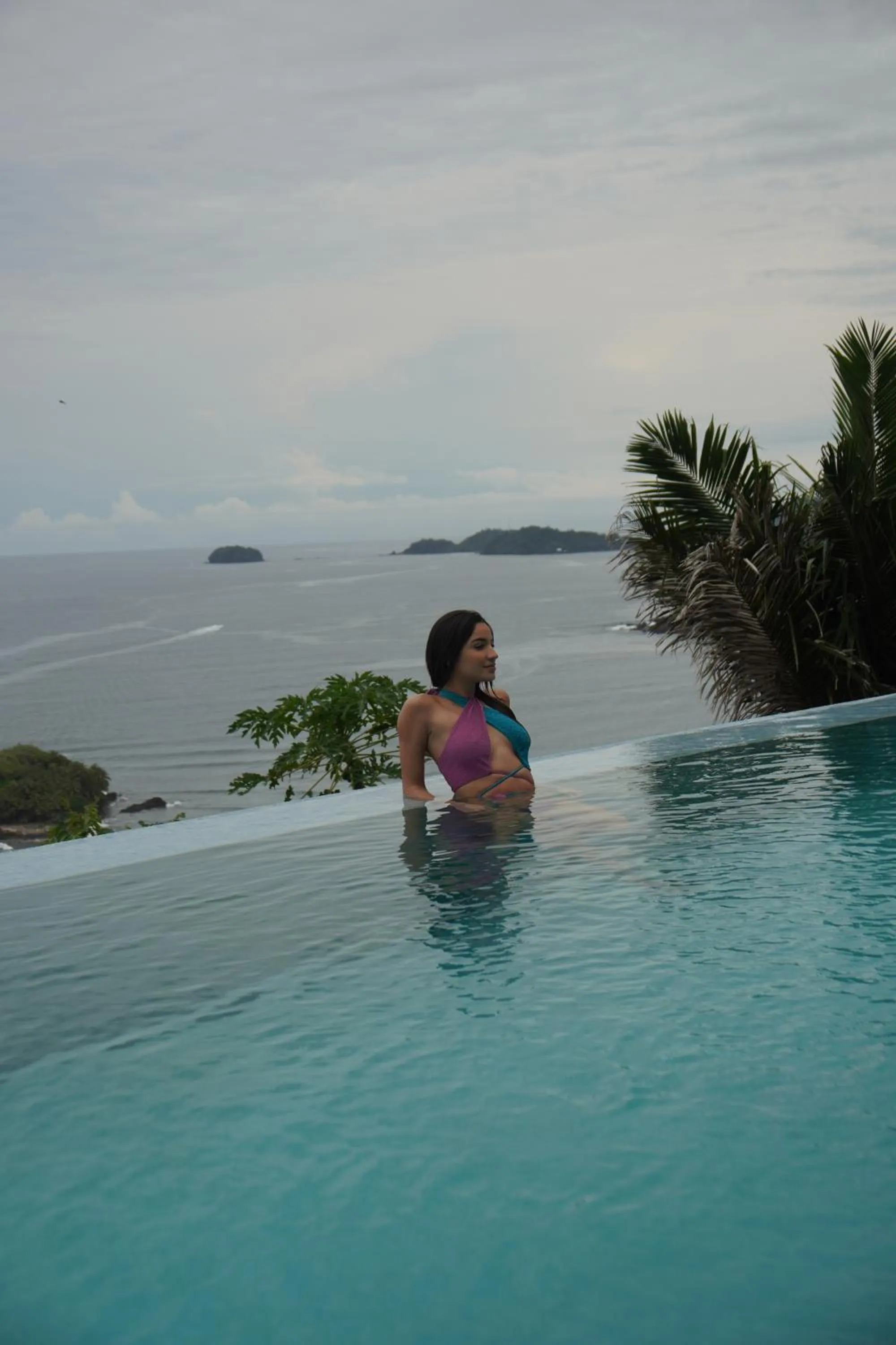 Pool view in Ciel y Miel