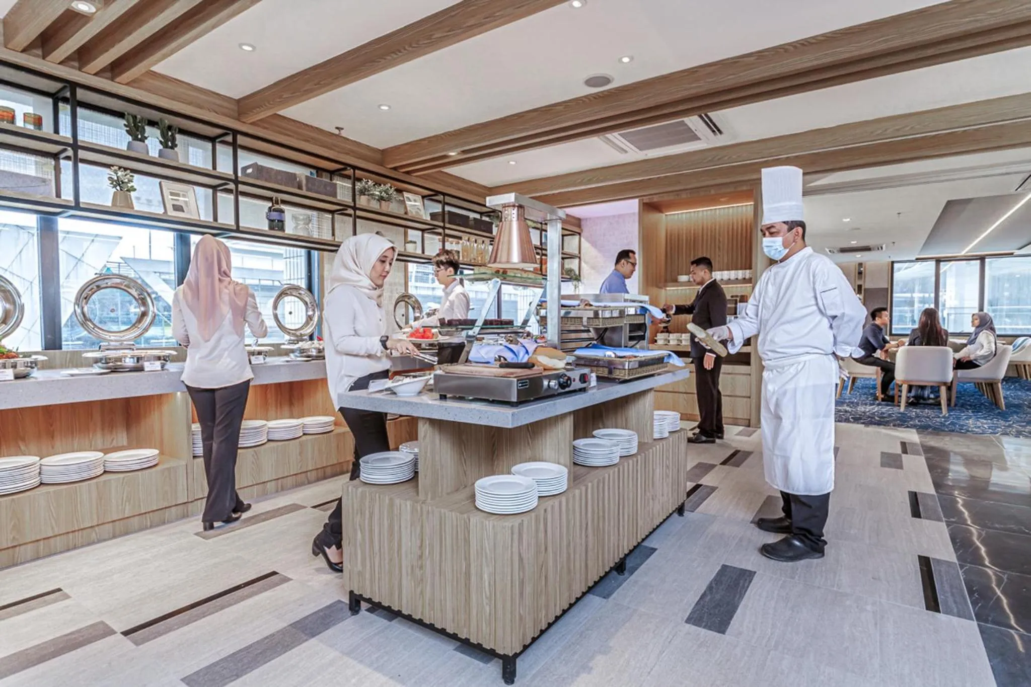 Restaurant/places to eat in Fives Hotel Johor Bahru City Centre