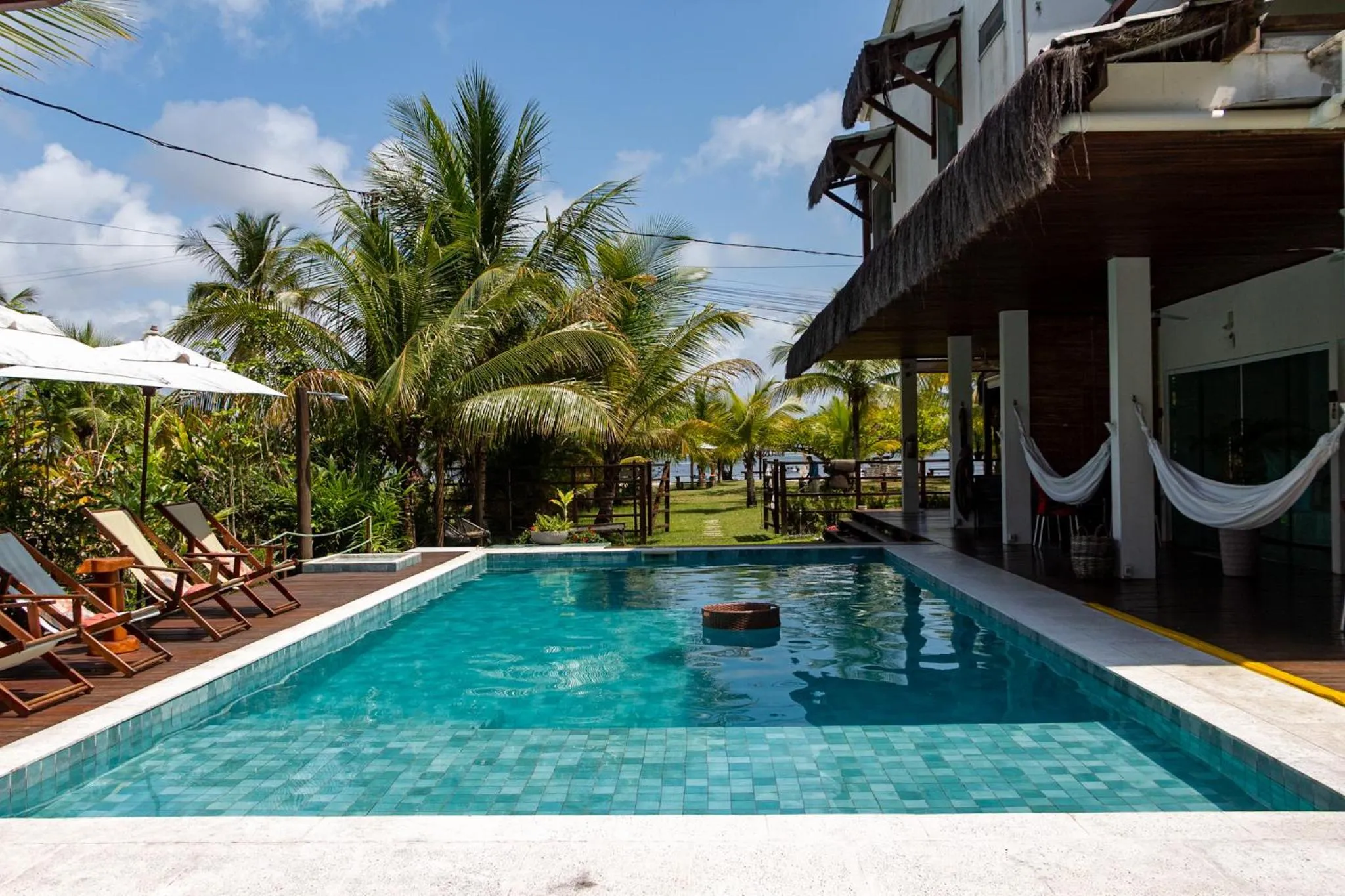 Swimming pool in Bella Gamboa Casa da Praia - Praia da Argila - Gamboa -