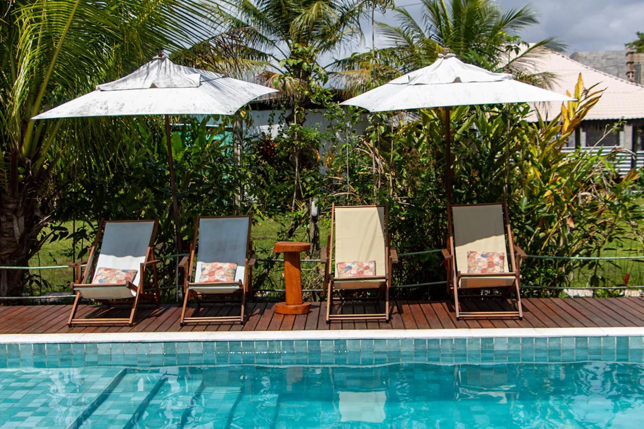 Swimming pool in Bella Gamboa Casa da Praia - Praia da Argila - Gamboa -