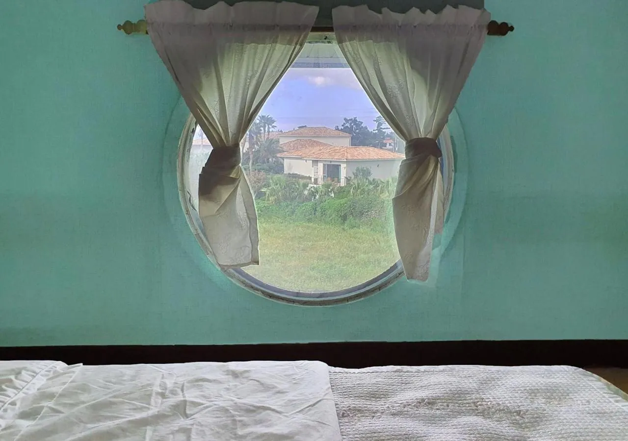 Bed in Jeju Resortel