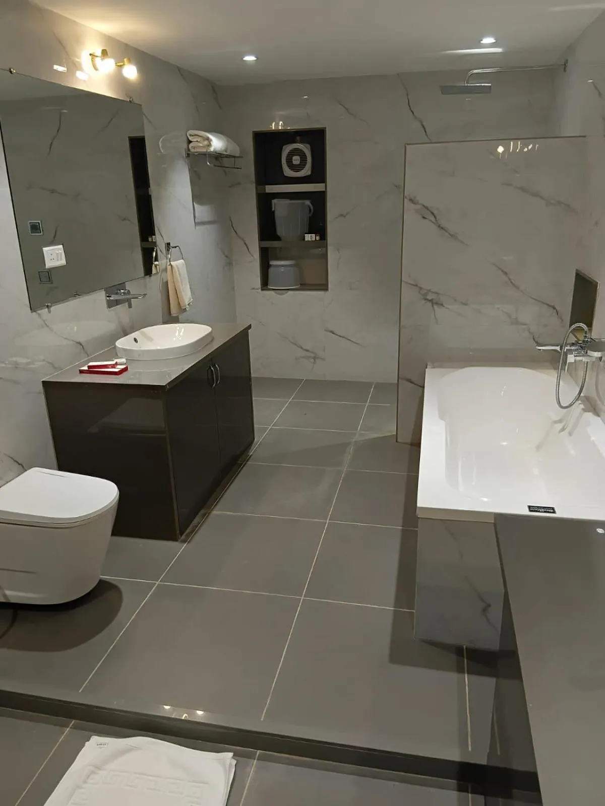 Bathroom in Lal Bagh Resort Ranakpur - Step into the wild, Stay in luxury