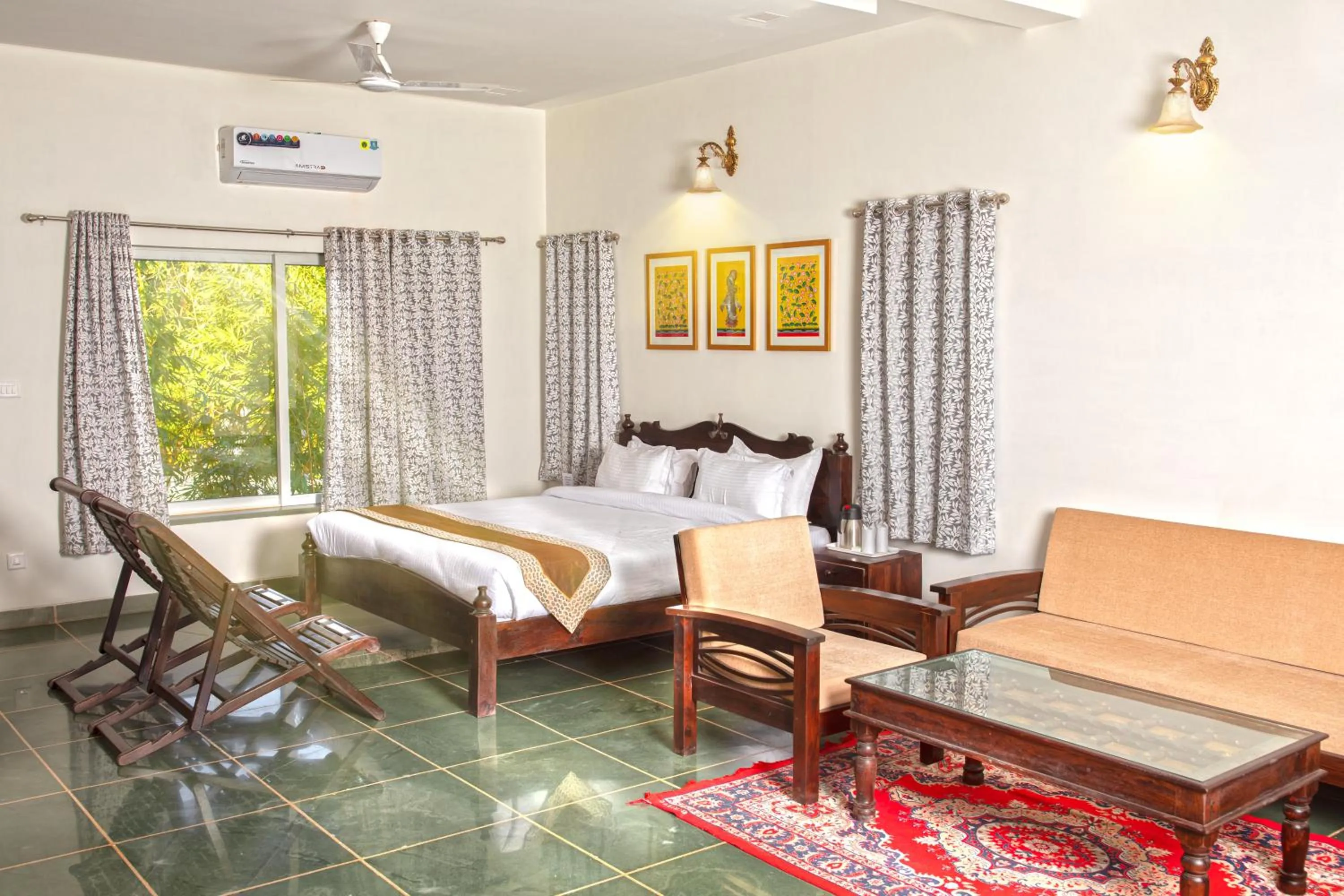 Photo of the whole room in Lal Bagh Resort Ranakpur - Step into the wild, Stay in luxury