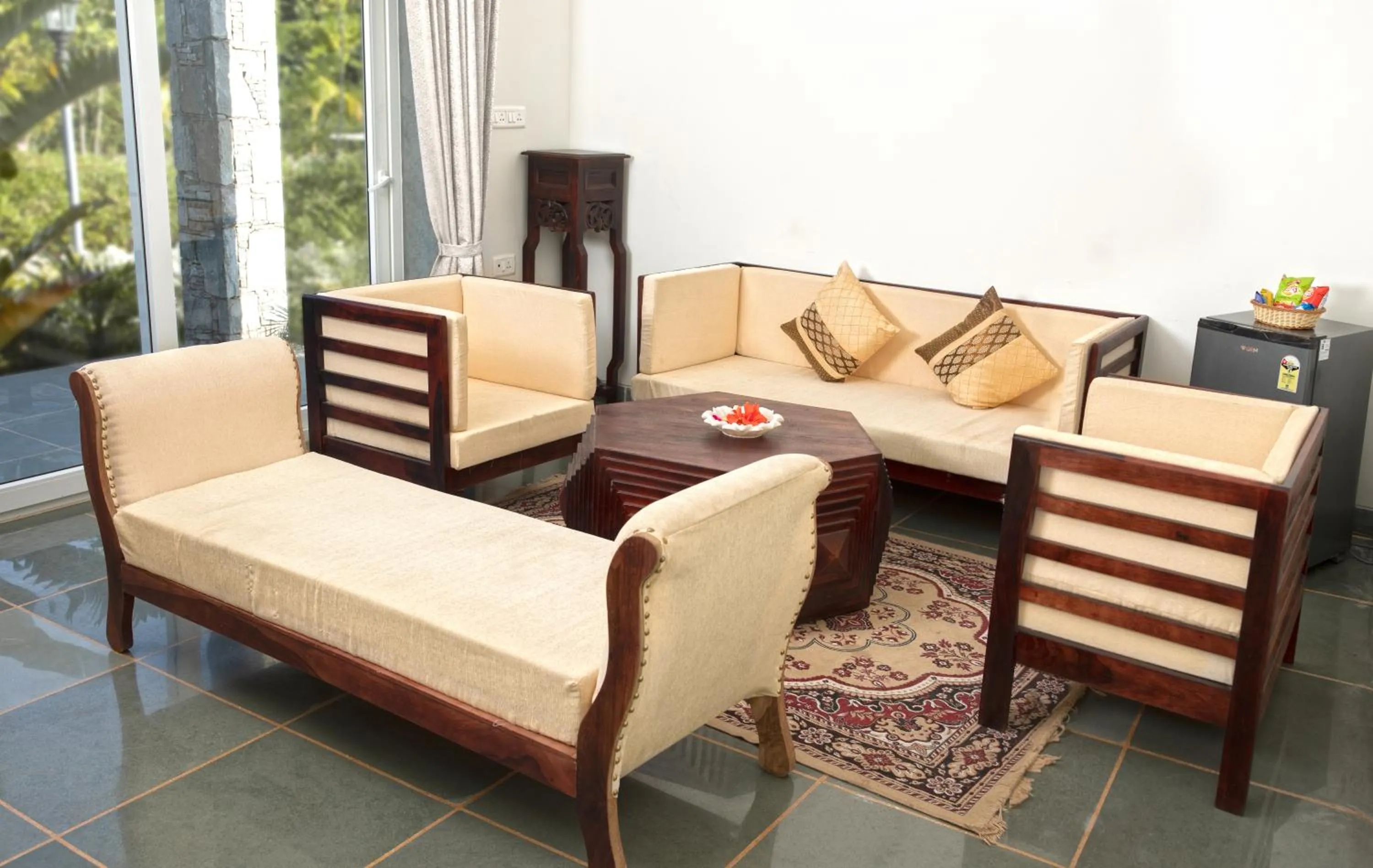 Living room in Lal Bagh Resort Ranakpur - Step into the wild, Stay in luxury