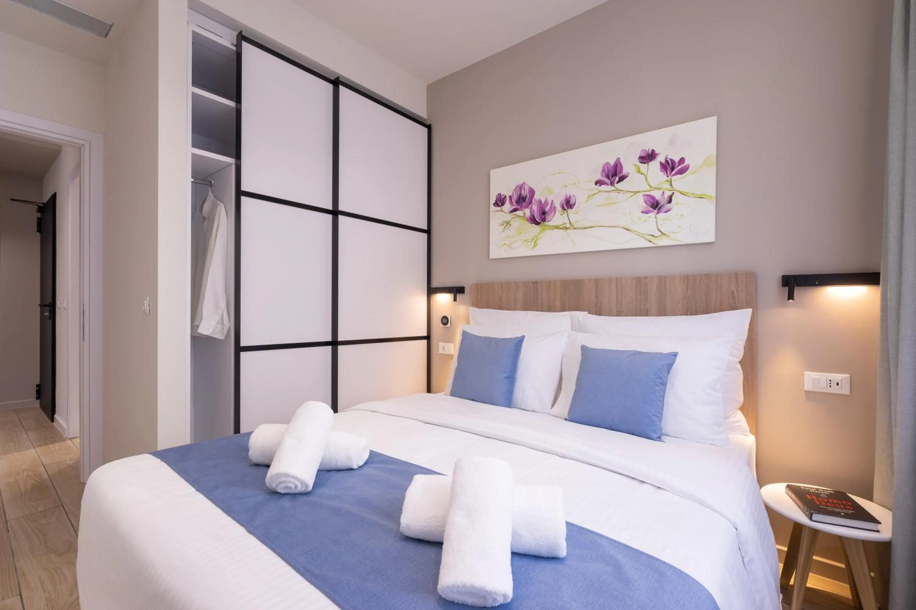 Bedroom, Bed in Hestia - Ippokratous 35