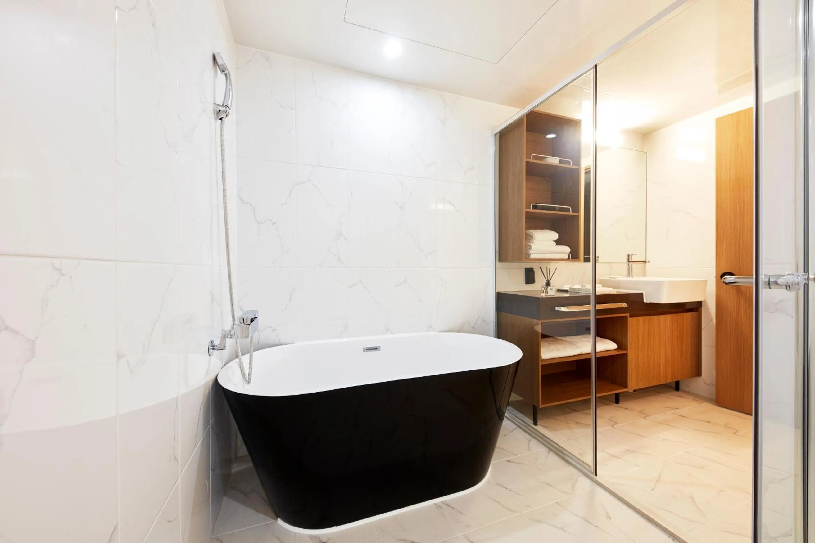 Bathroom in Ramada by Wyndham Gumi