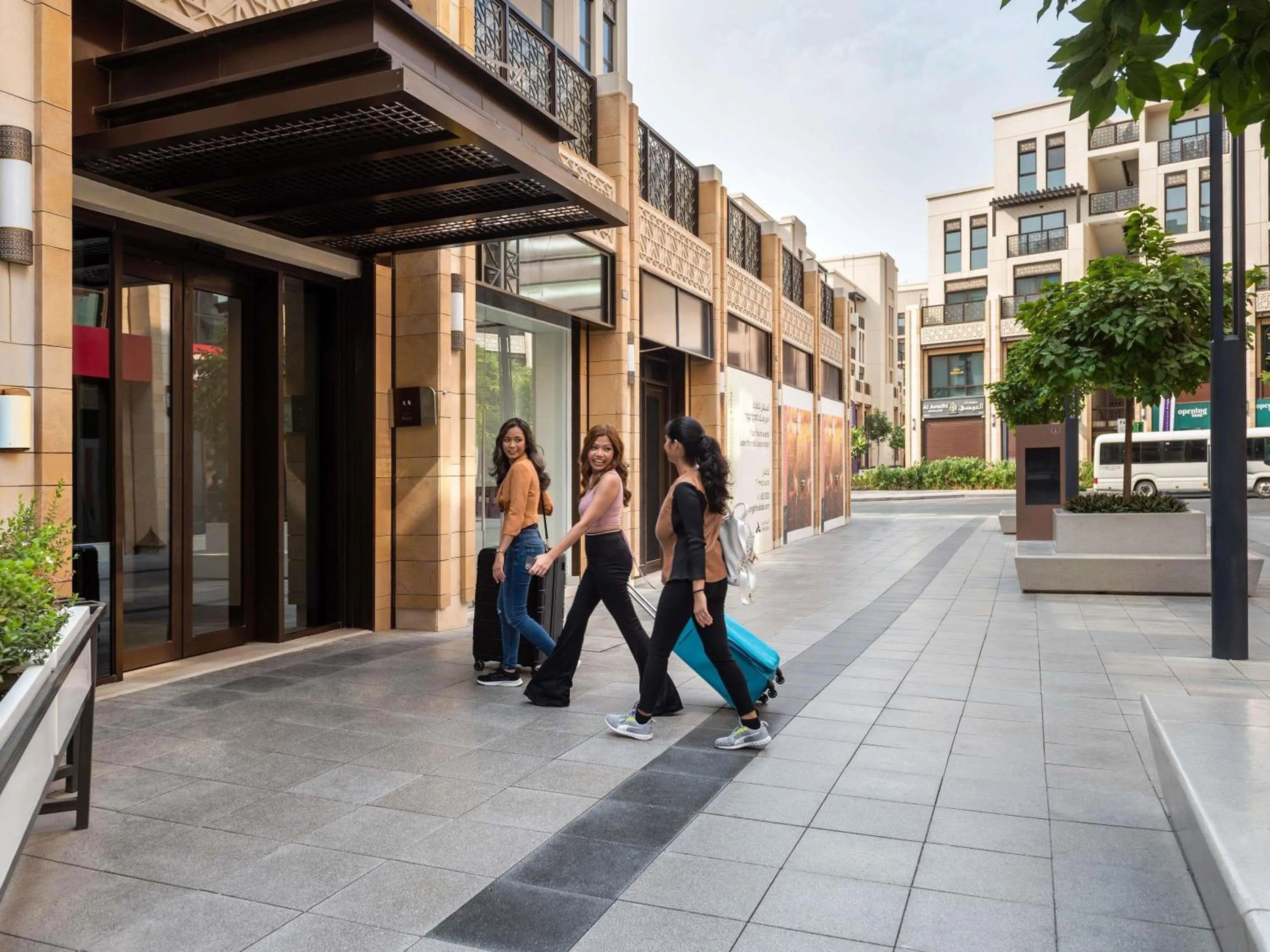 Property building in ibis Styles Dubai Gold District