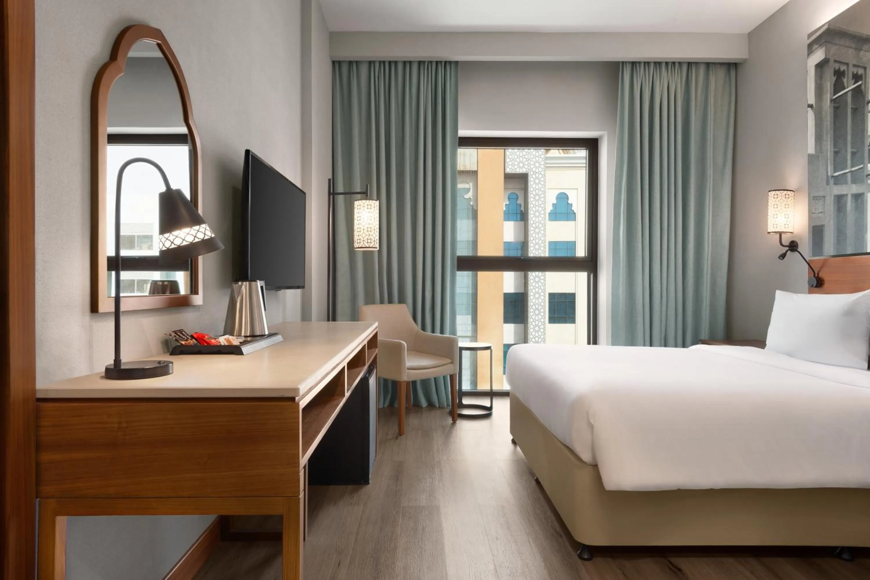 Bedroom, Bed in ibis Styles Dubai Gold District