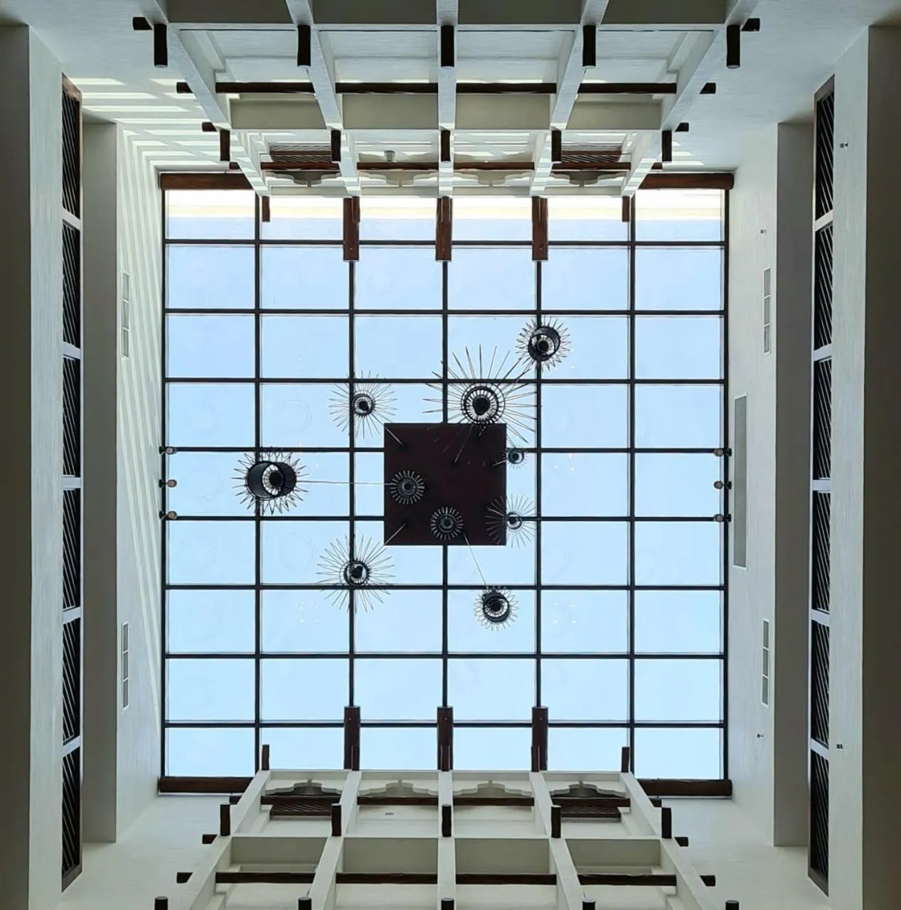 Decorative detail in ibis Styles Dubai Gold District