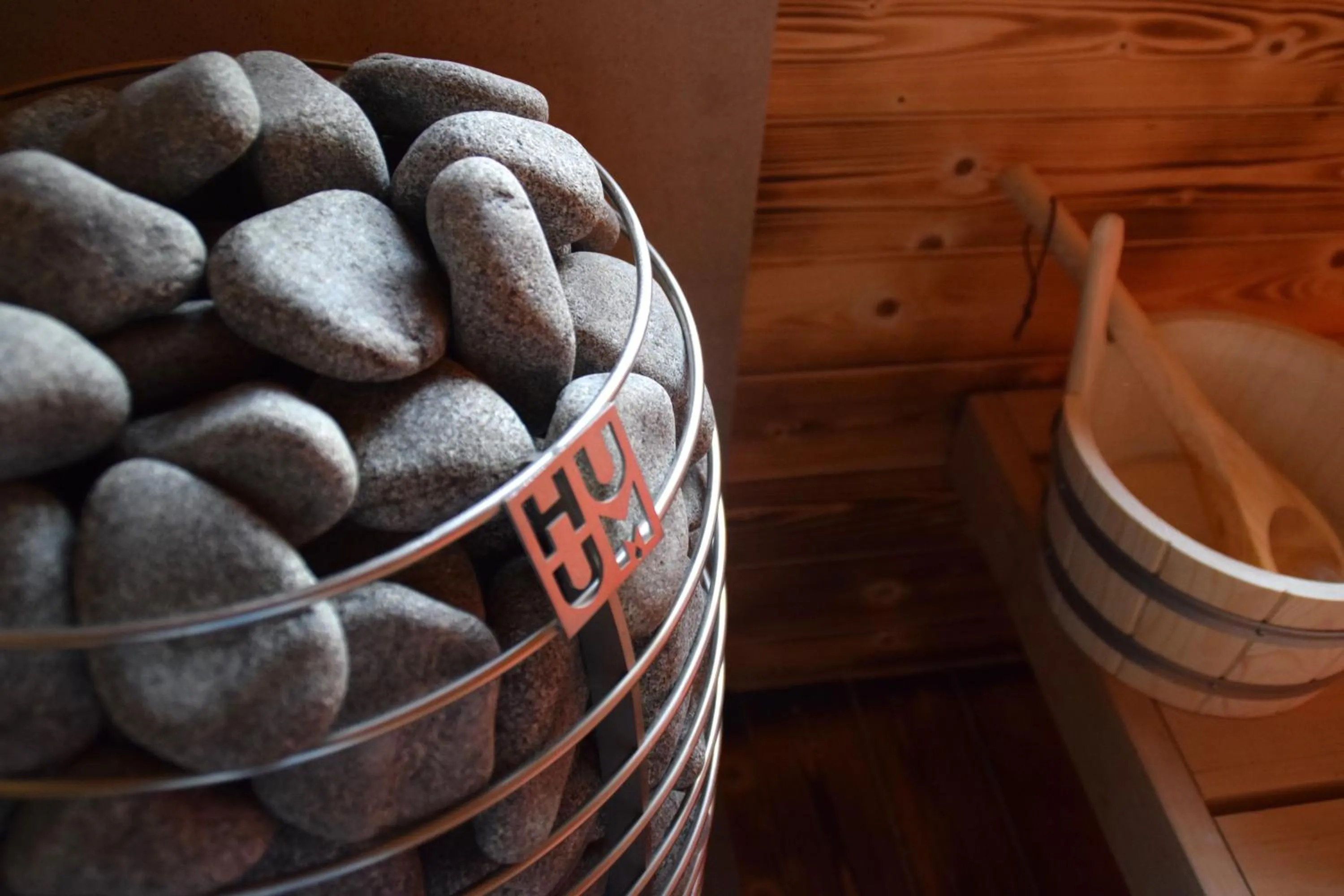 Sauna in DZ/EZ Lodberger Scheunencafe