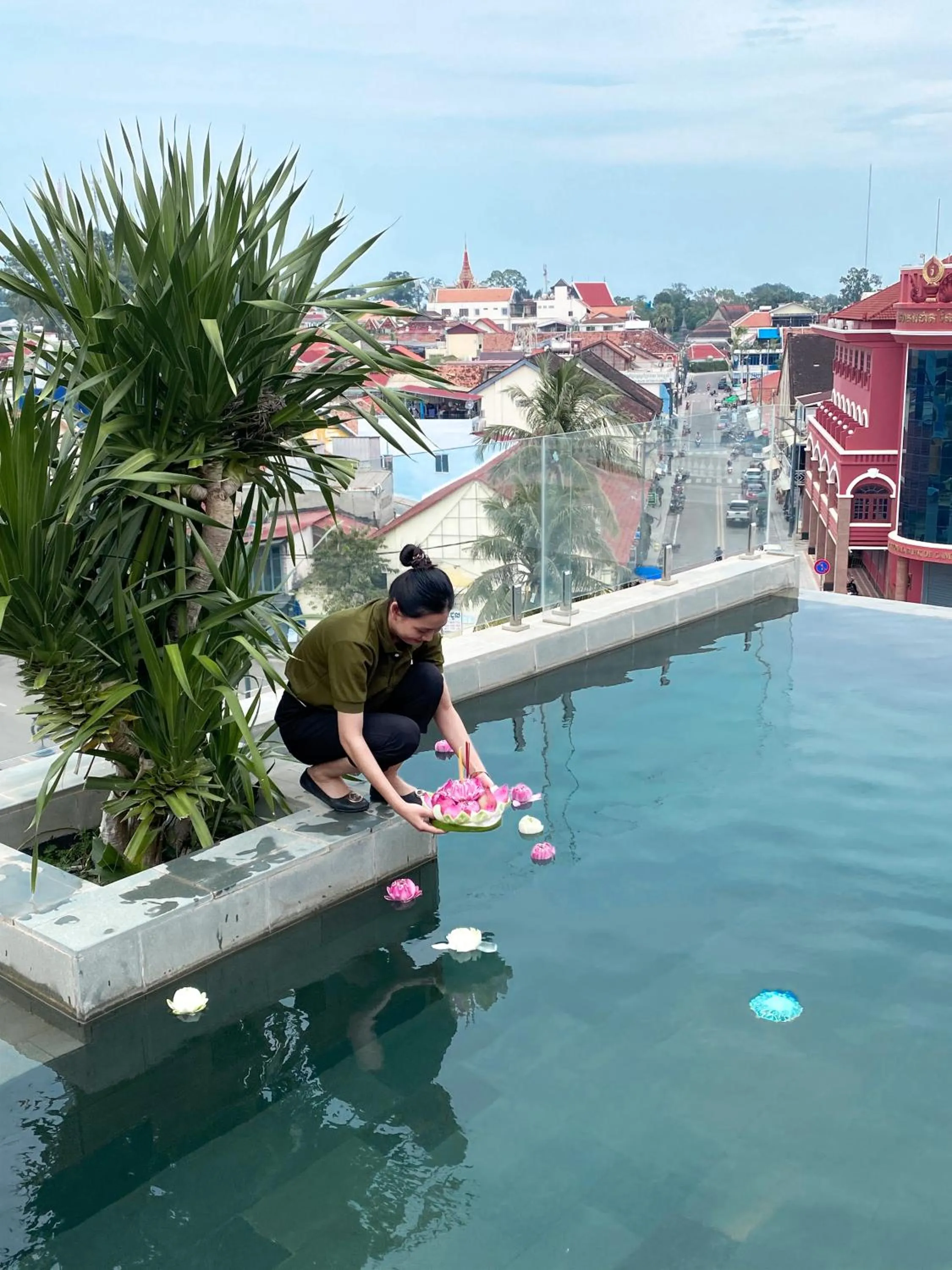 Swimming pool in Aborest Tropical Hostel