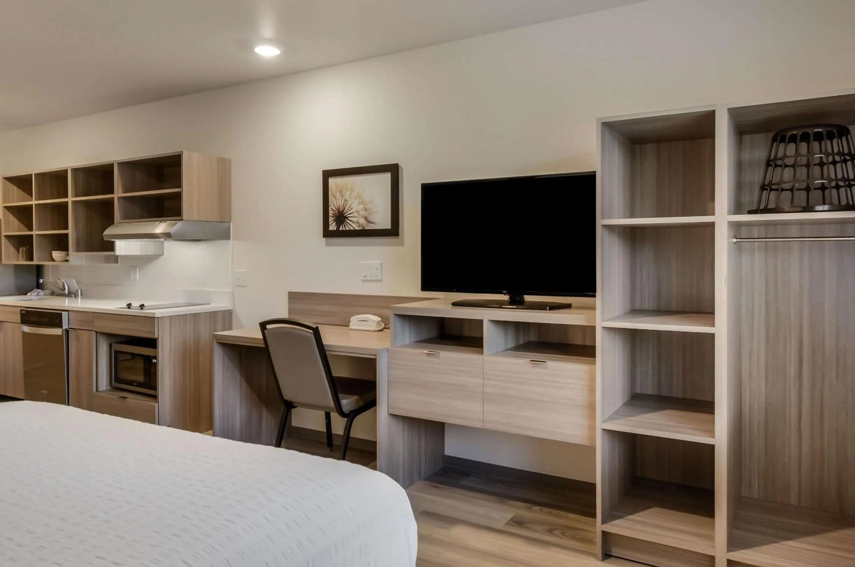 Photo of the whole room in WoodSpring Suites Tacoma - Lakewood