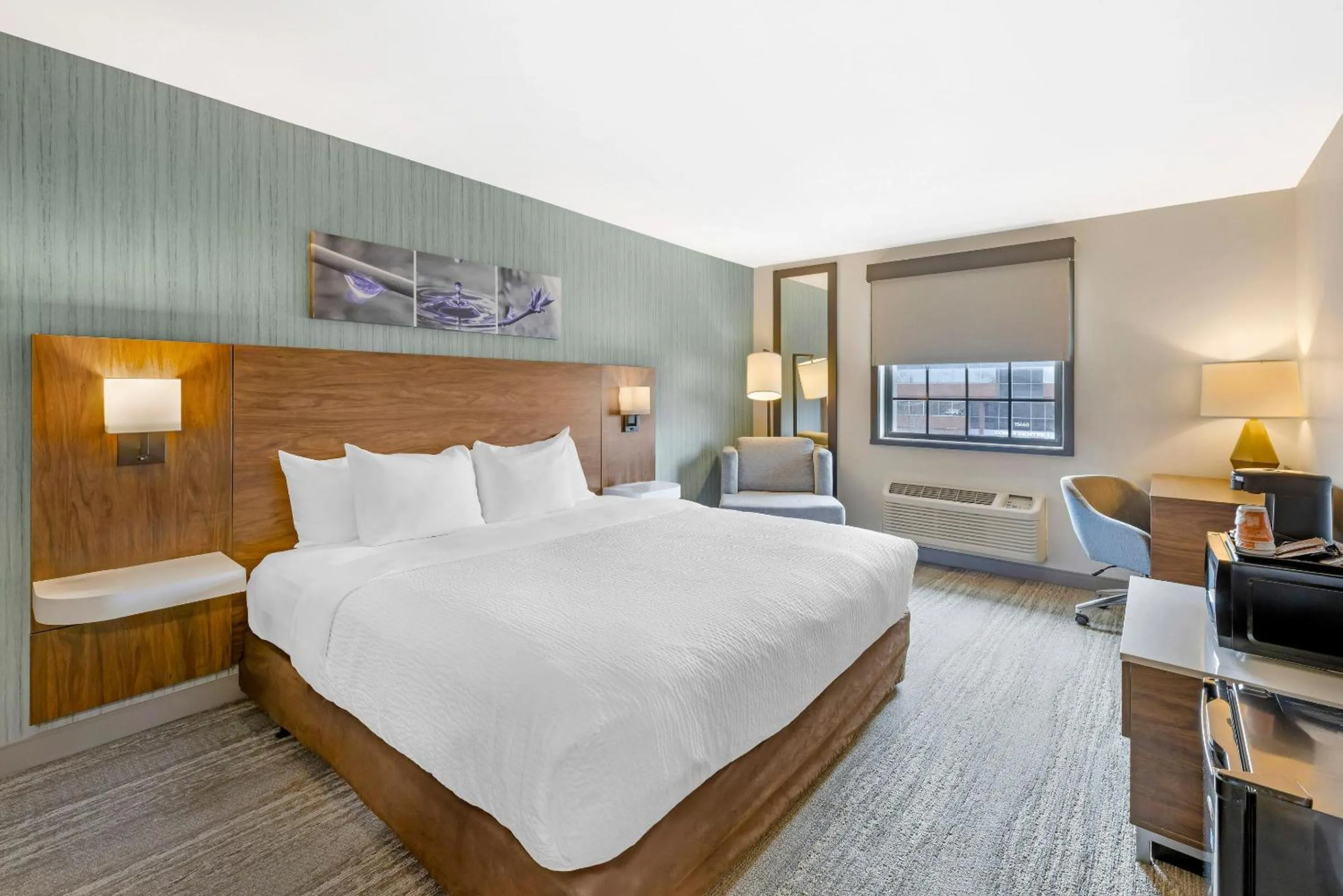 Bedroom, Bed in Sleep Inn Oakbrook Terrace - Chicago