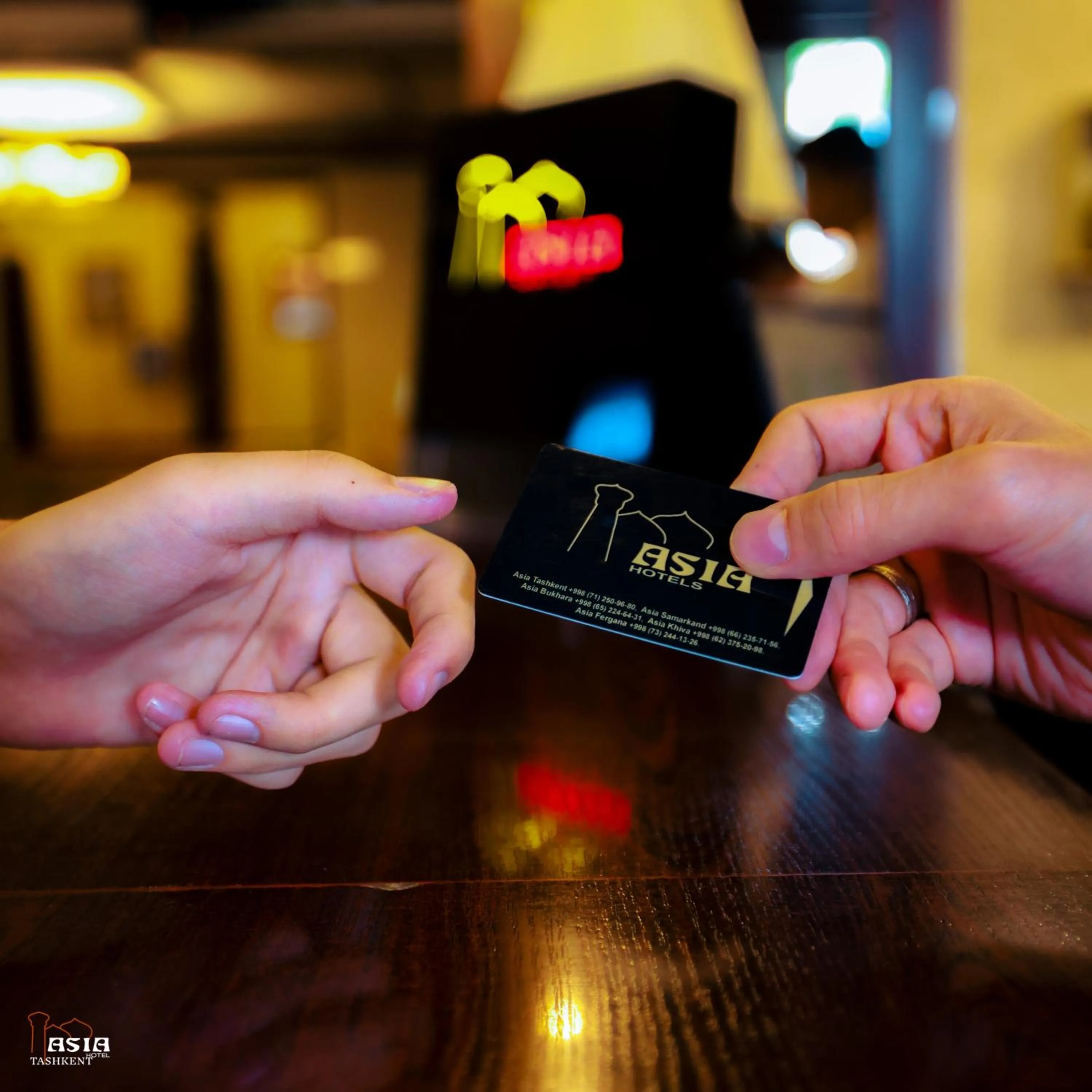 Property logo or sign in Asia Tashkent Hotel