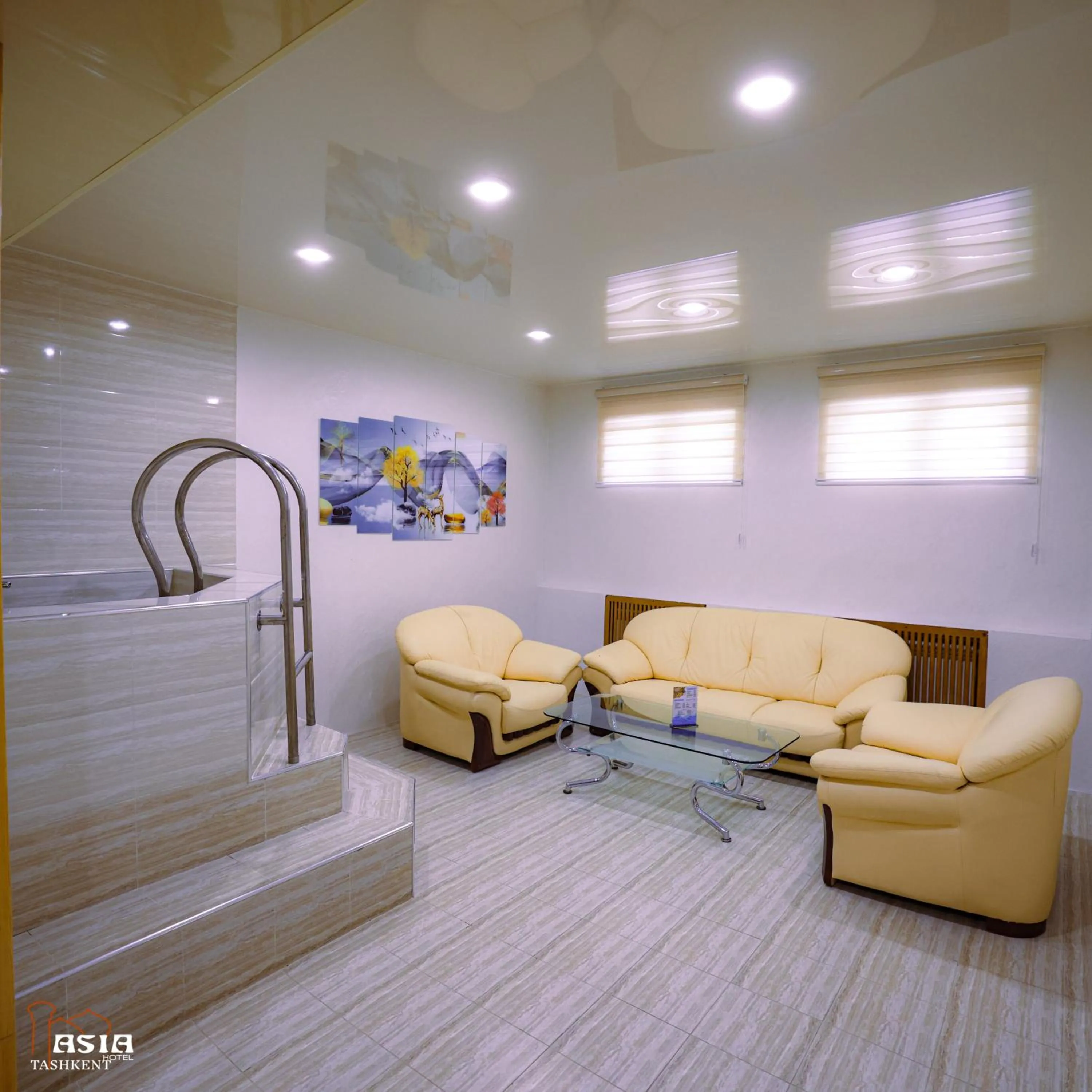 Sauna in Asia Tashkent Hotel