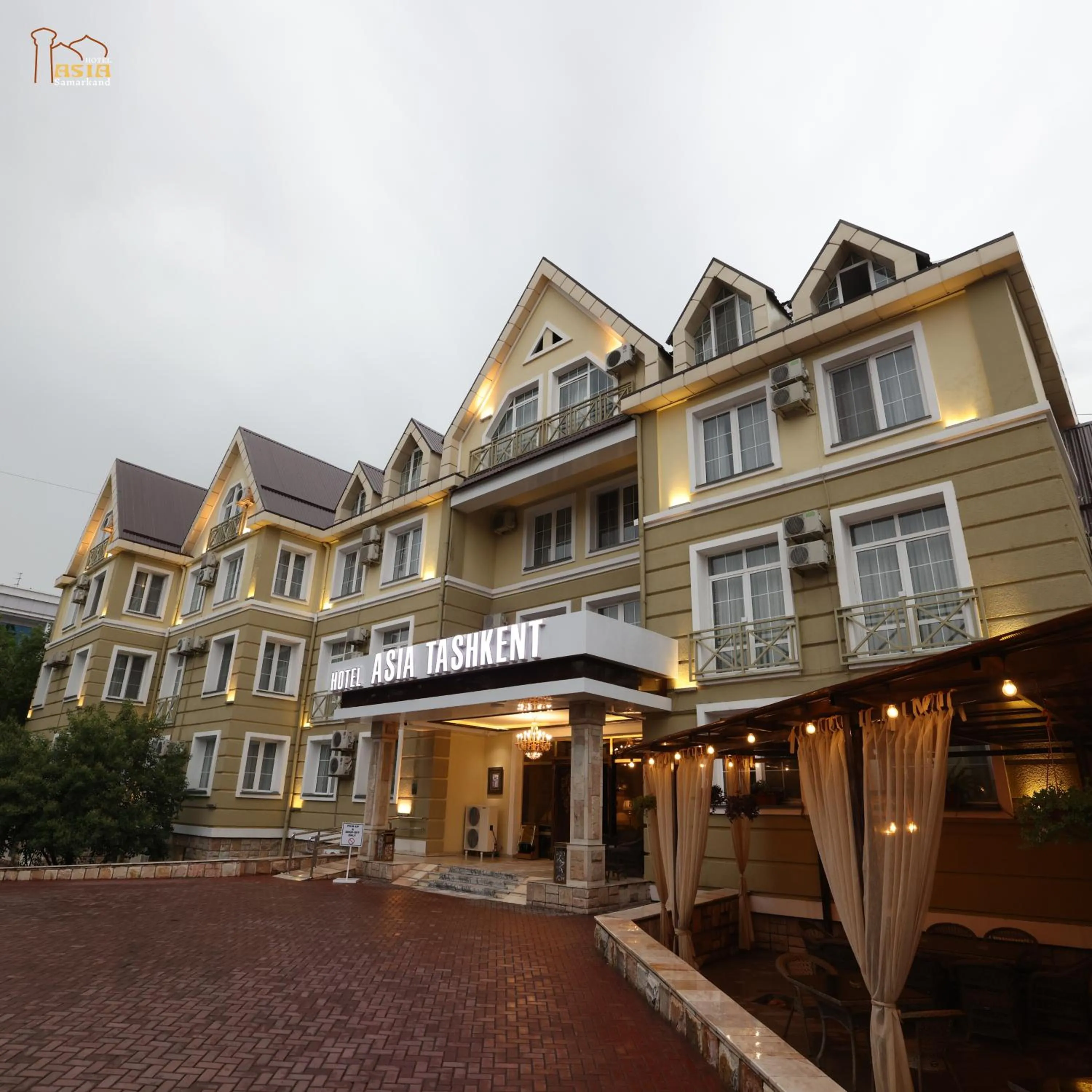 Property building in Asia Tashkent Hotel