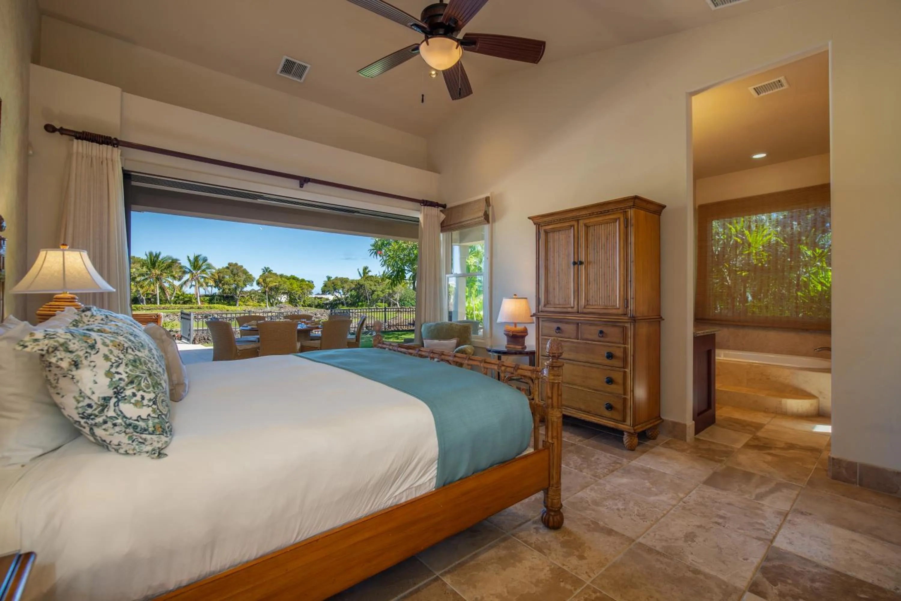 Bedroom in Mauna Lani Luxury Vacation Villas - CoralTree Residence Collection