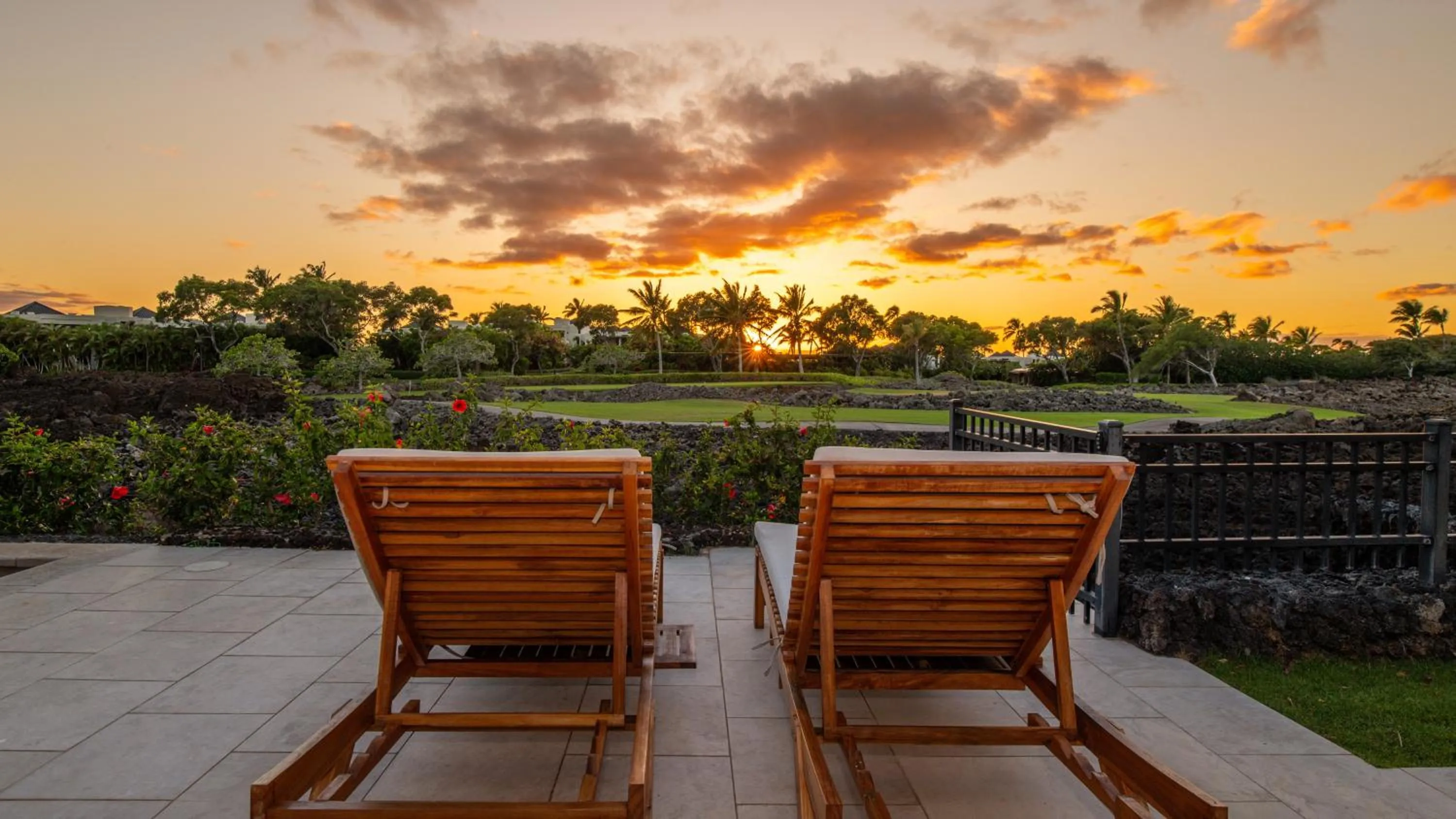 Natural landscape in Mauna Lani Luxury Vacation Villas - CoralTree Residence Collection