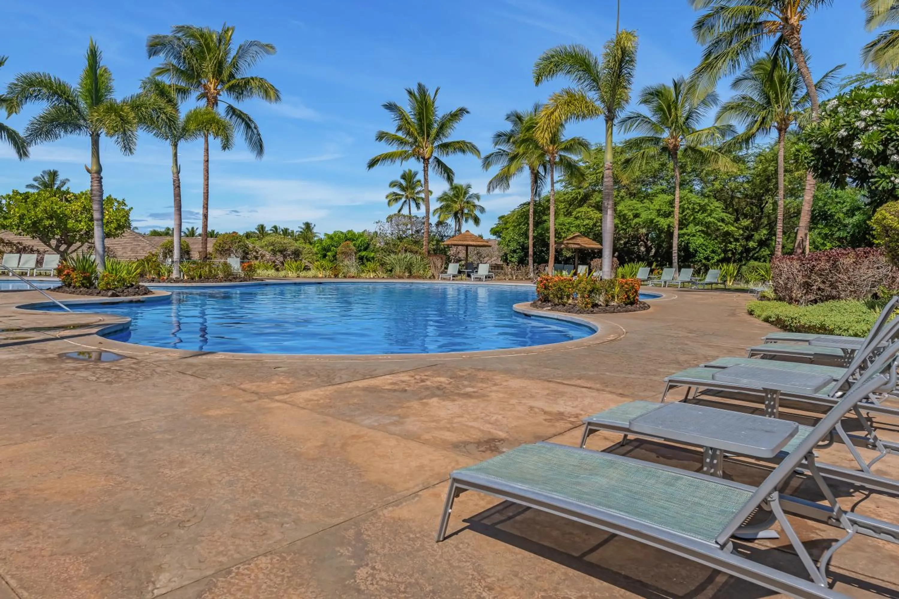 Swimming pool in Mauna Lani Luxury Vacation Villas - CoralTree Residence Collection