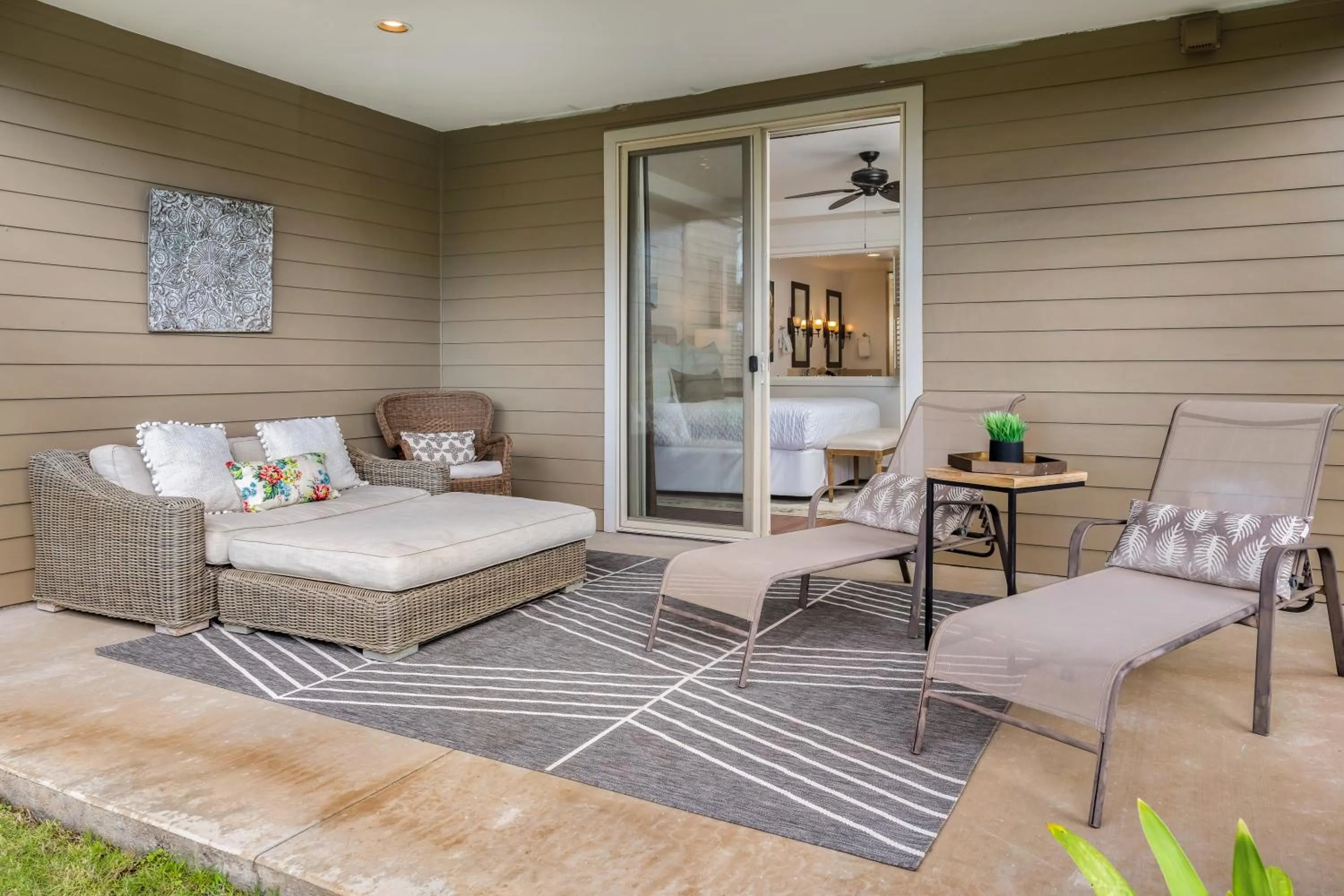 Patio in Mauna Lani Luxury Vacation Villas - CoralTree Residence Collection