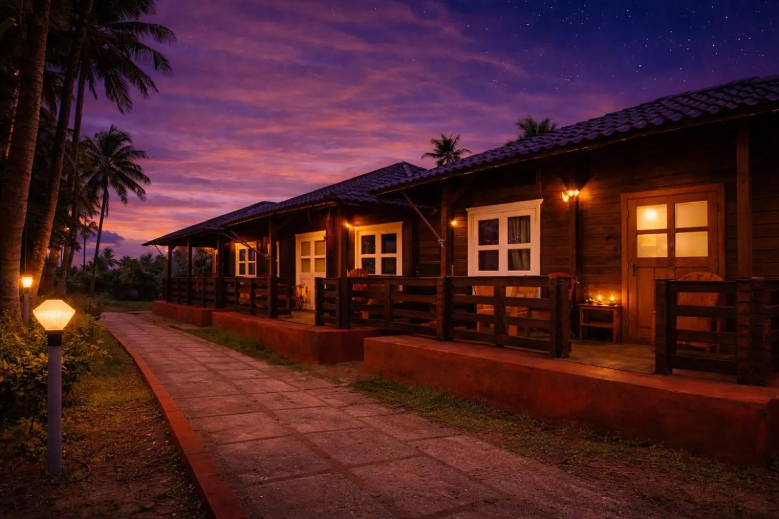 Lotus Feet Cottages, 100 Odd Meters from Morjim Beach