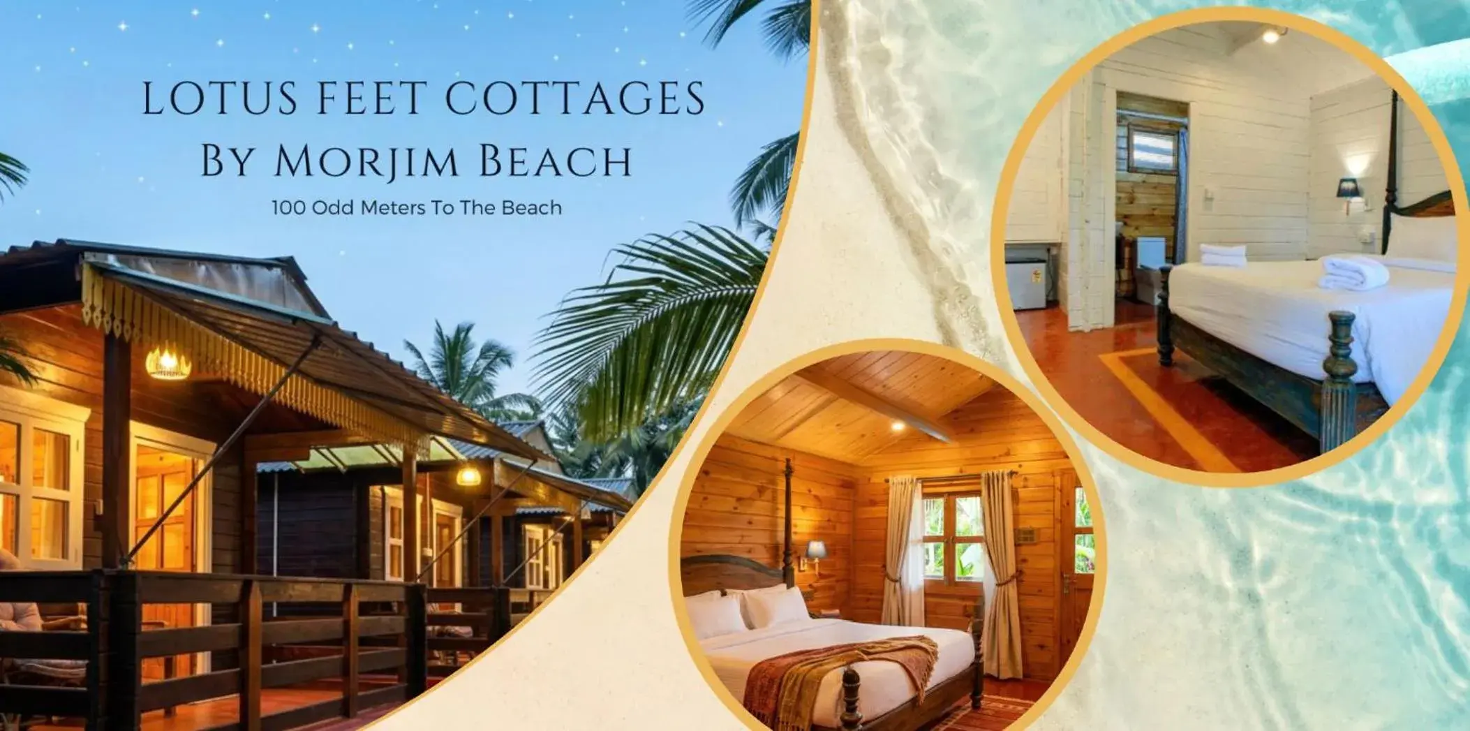 Lotus Feet Cottages, 100 Odd Meters from Morjim Beach Lotus Feet Cottages, 100 Odd Meters from Morjim Beach