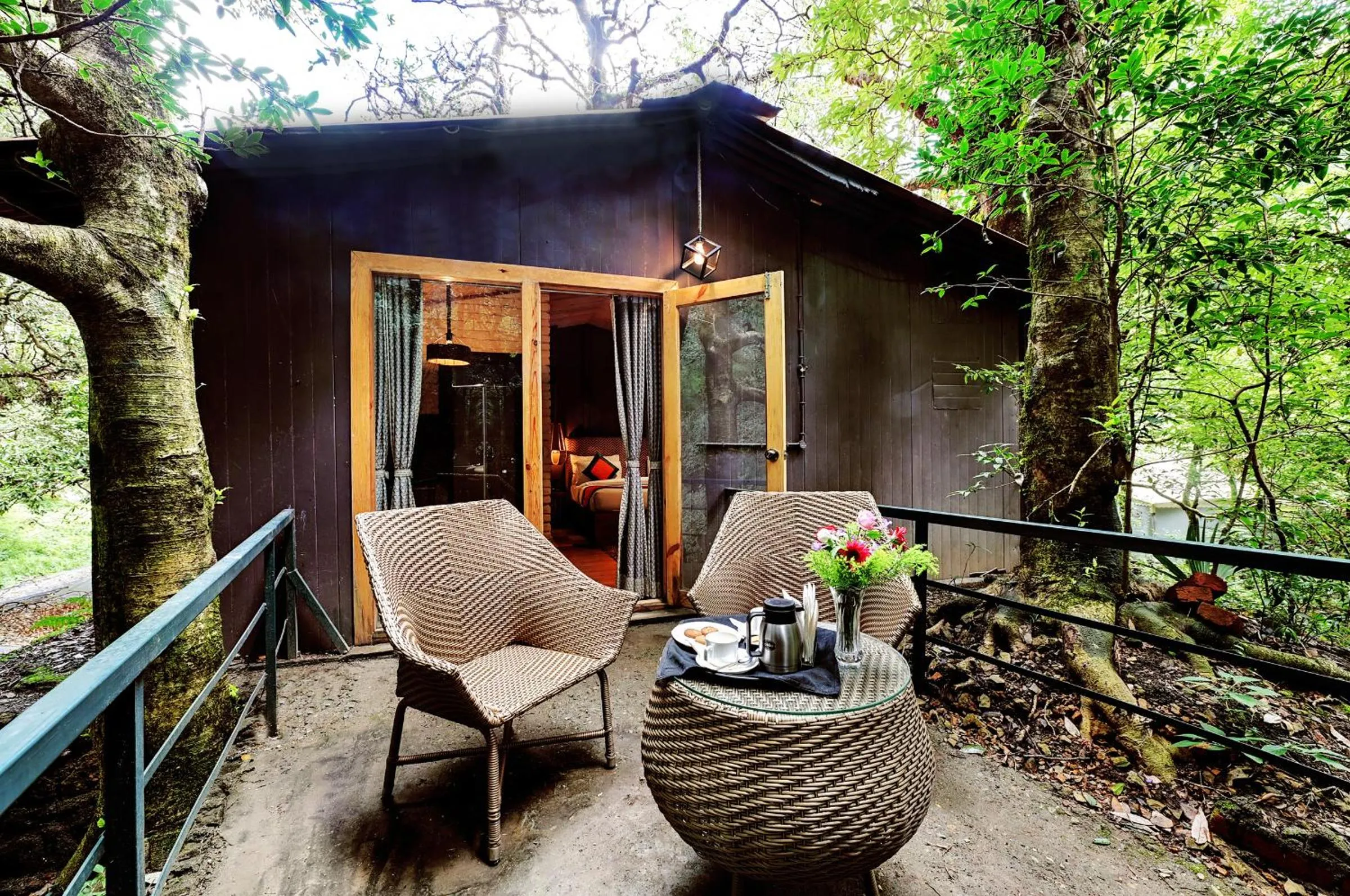 Patio in Ayar Jungle Resort