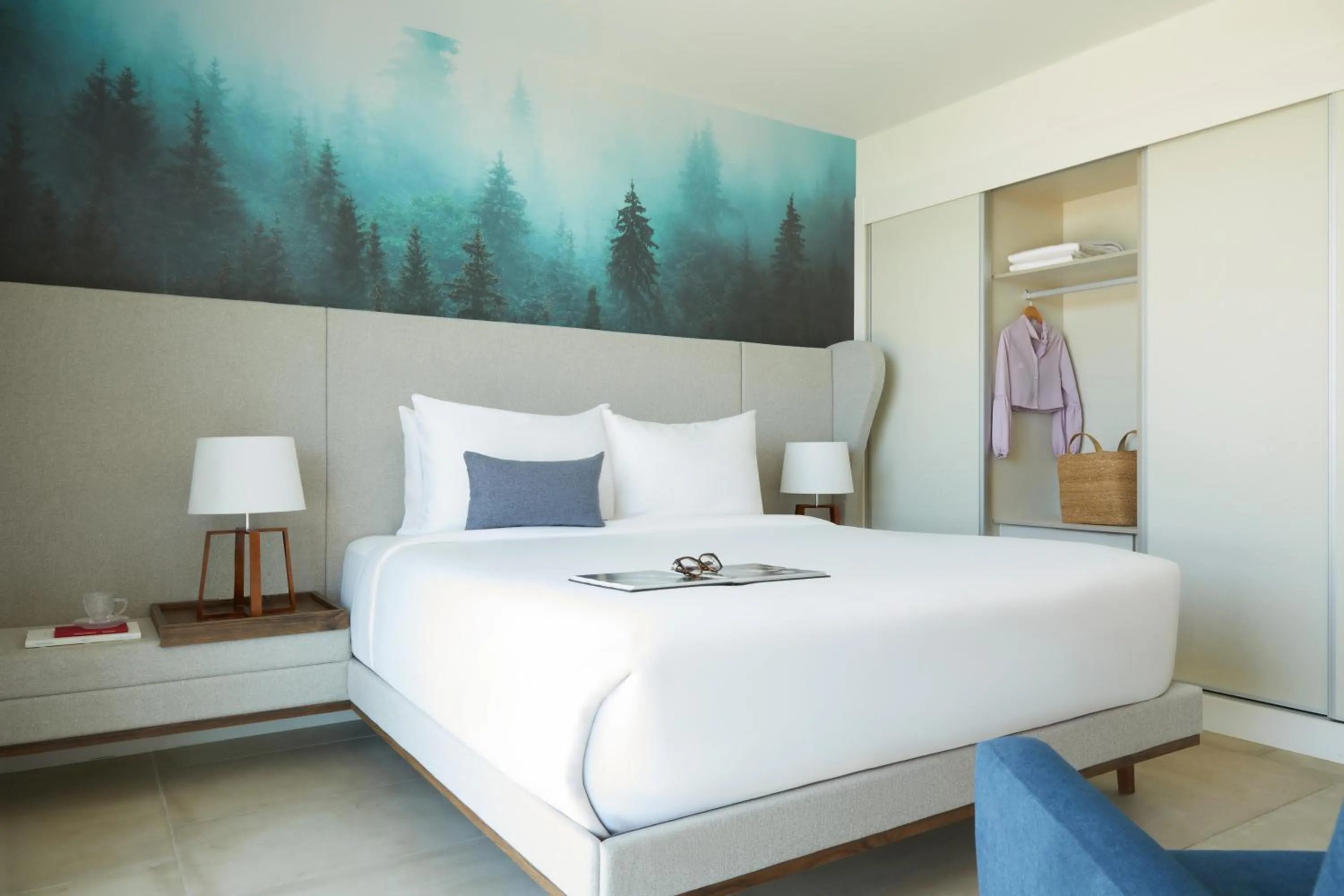 Bed in Radisson Blu Aruba