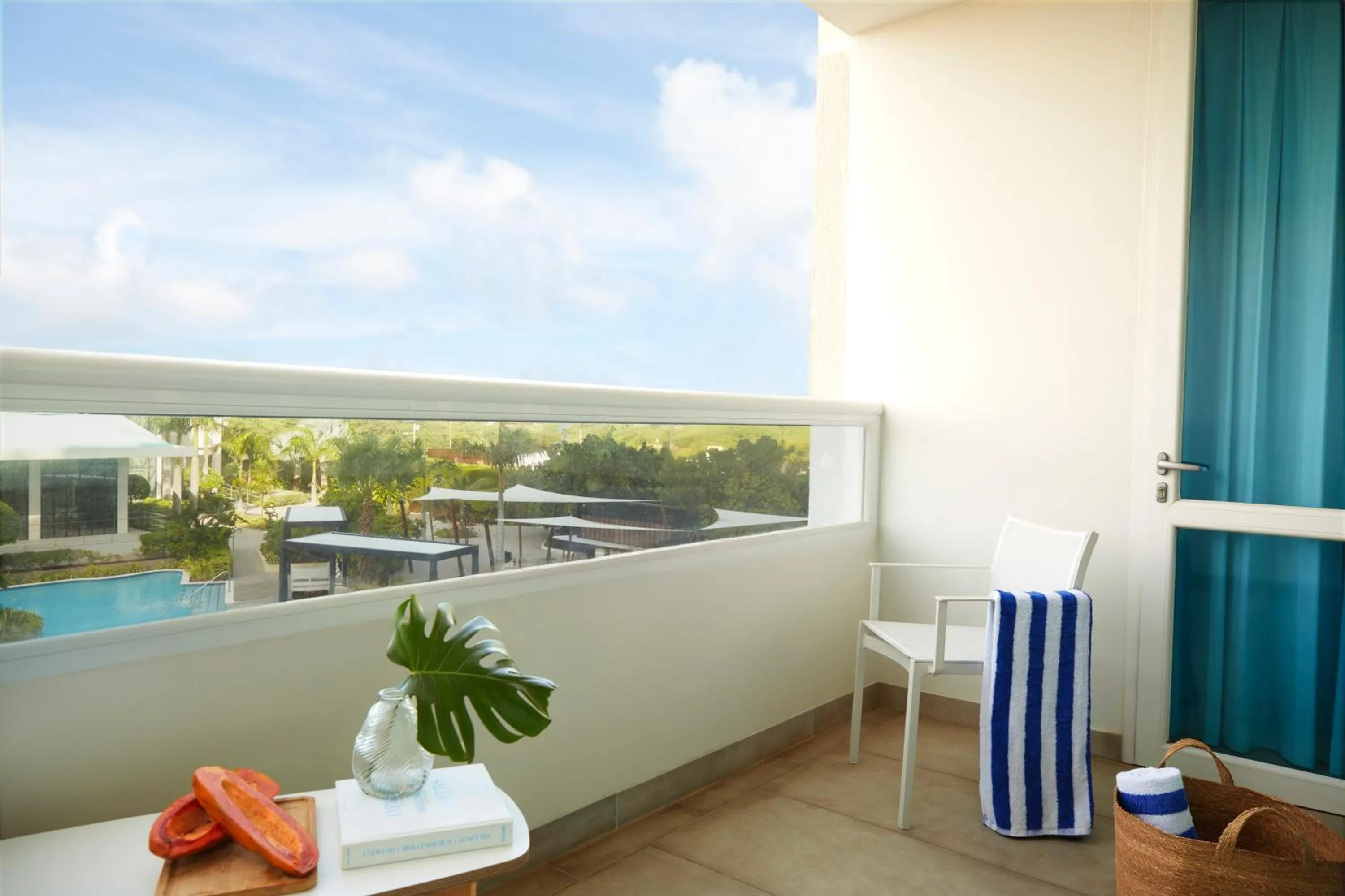 Balcony/Terrace in Radisson Blu Aruba