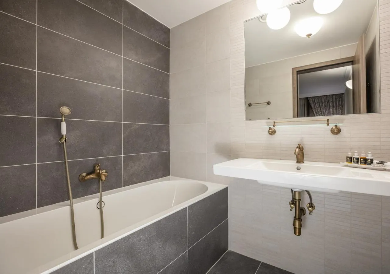 Bathroom in EFI SPA Hotel Superior & Pivovar