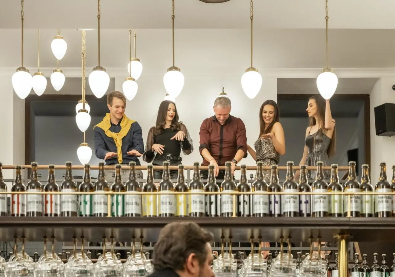 People in EFI SPA Hotel Superior & Pivovar